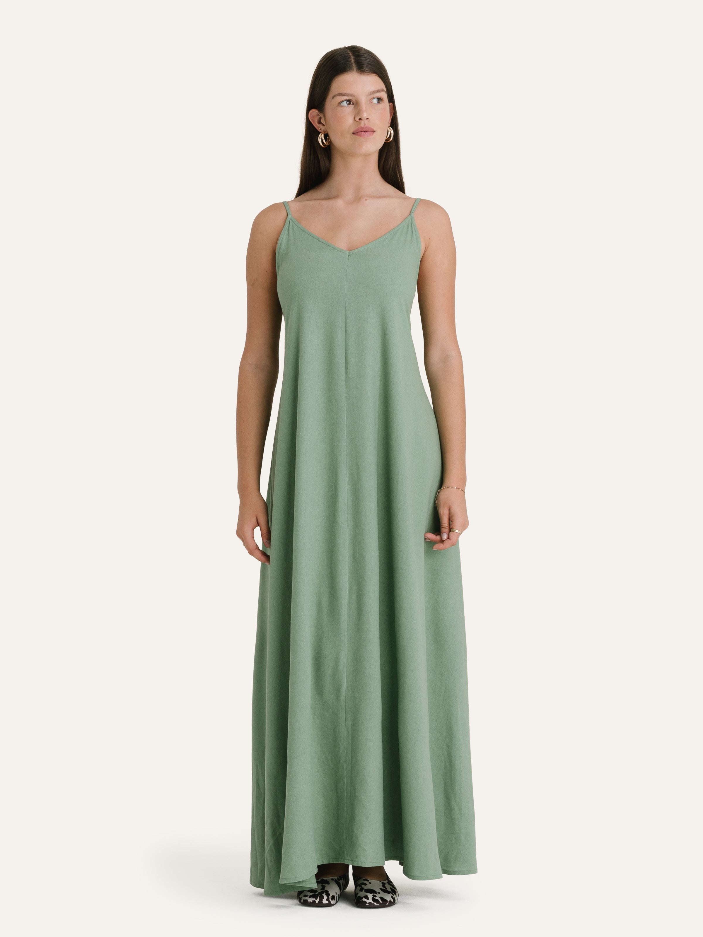 The Maxi Dress Olive / S