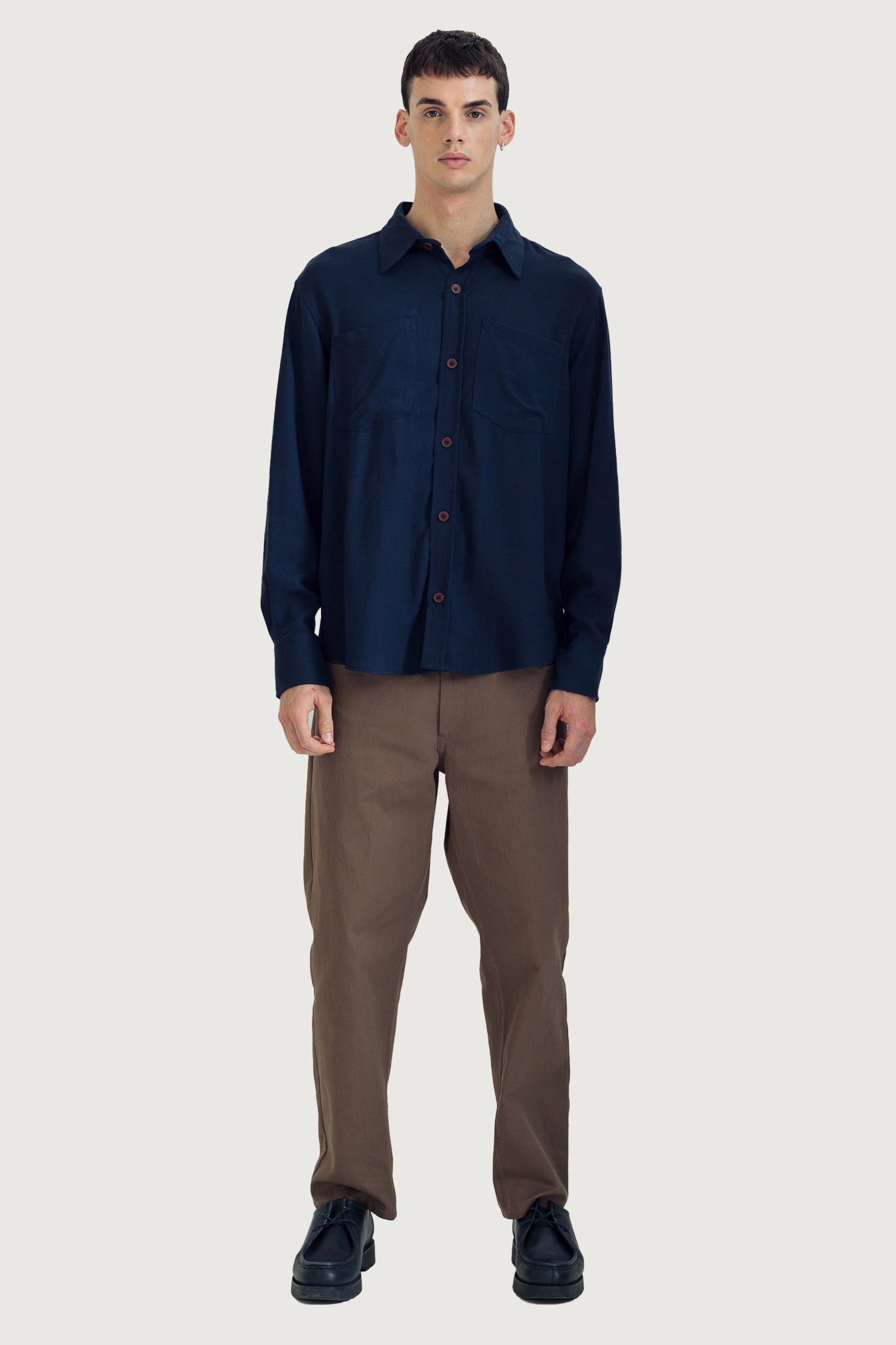 2 Pocket Linen Overshirt
