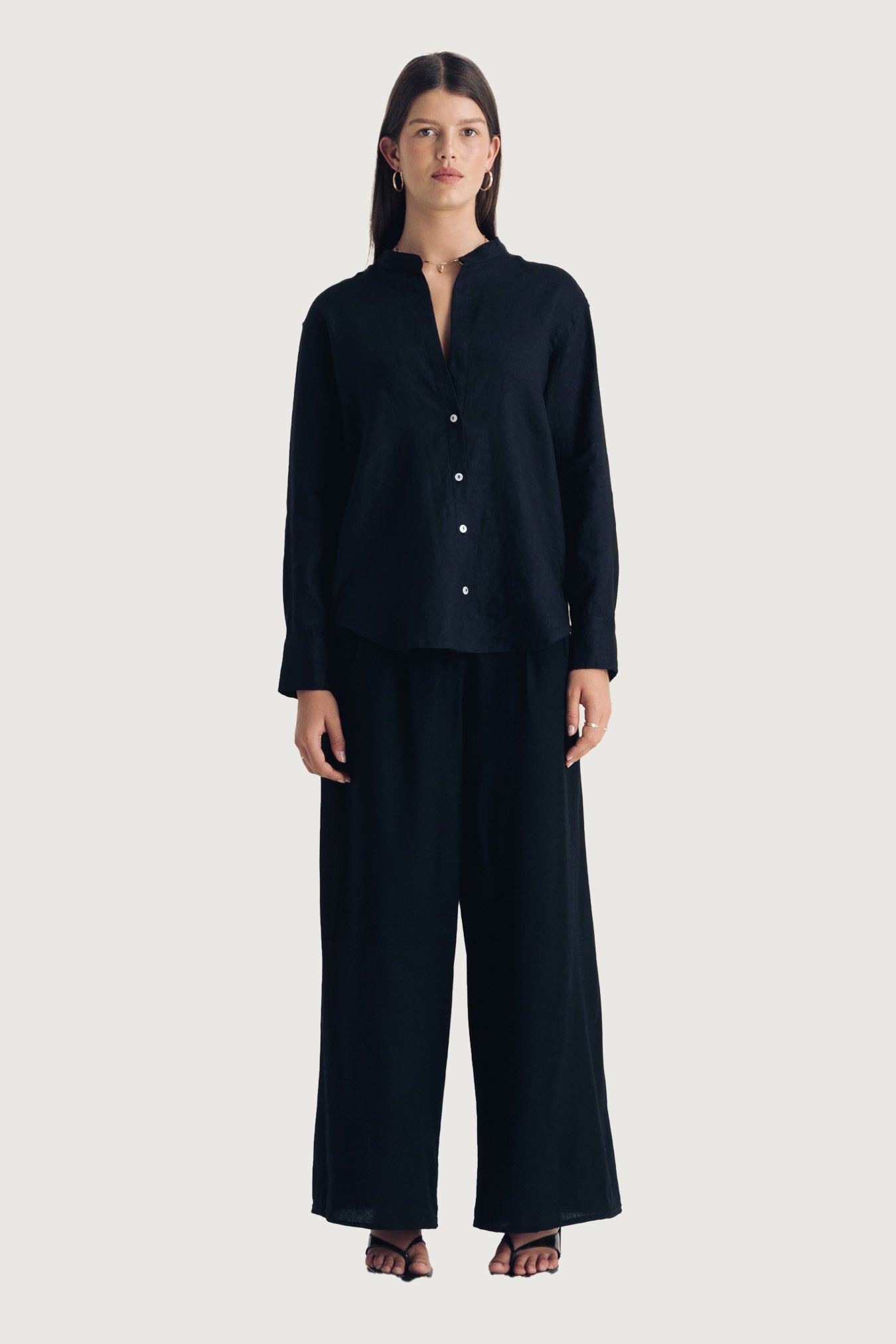 Woman Long Mandarin