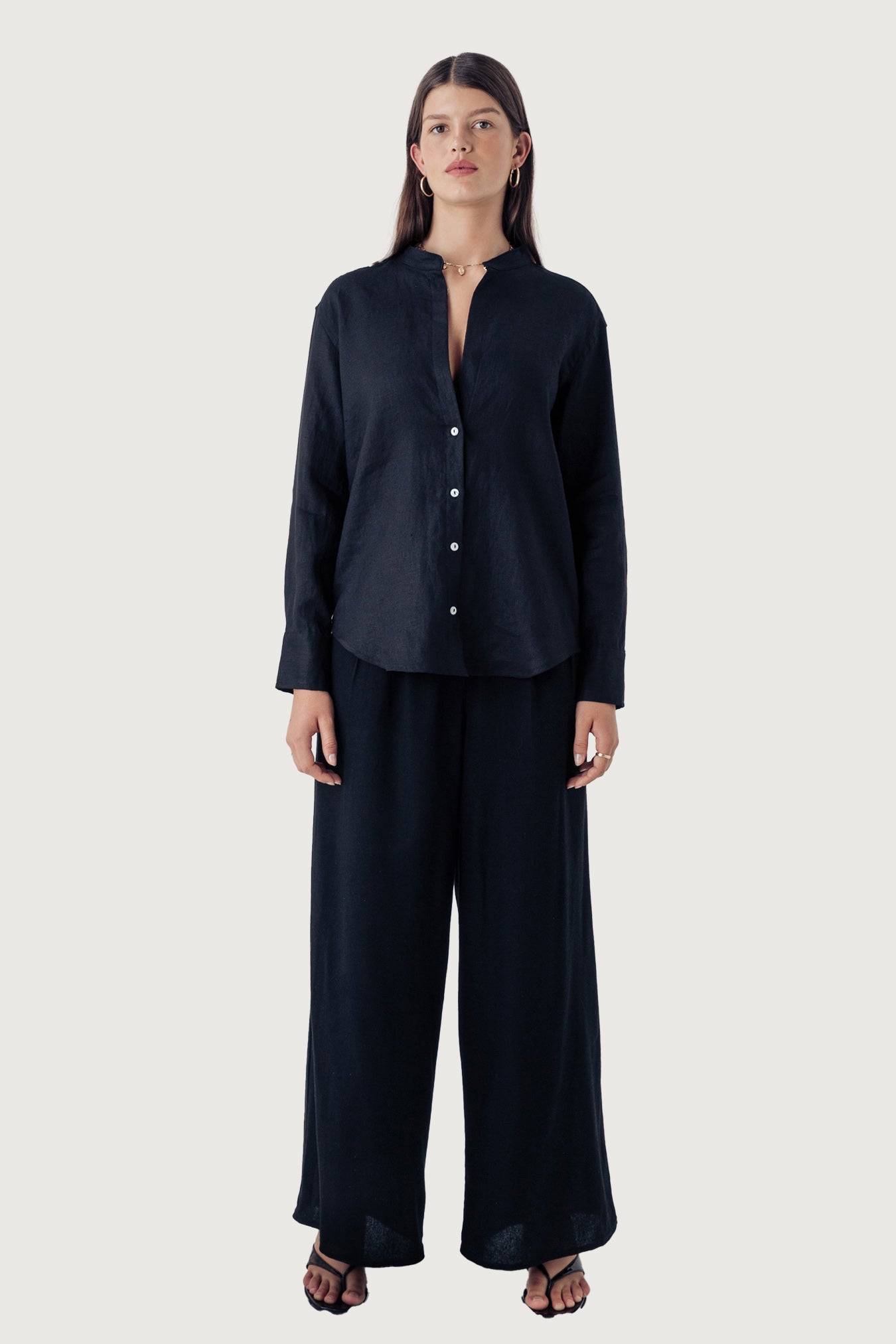 Woman Long Mandarin