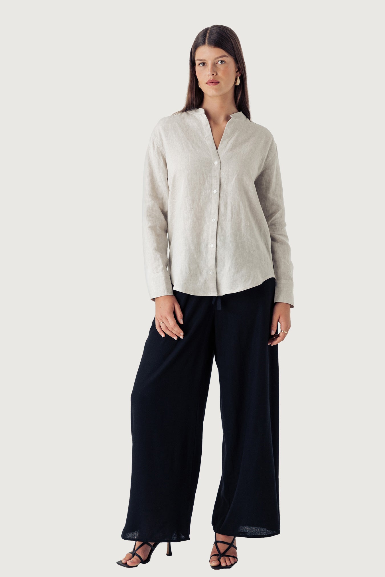 Woman Long Mandarin