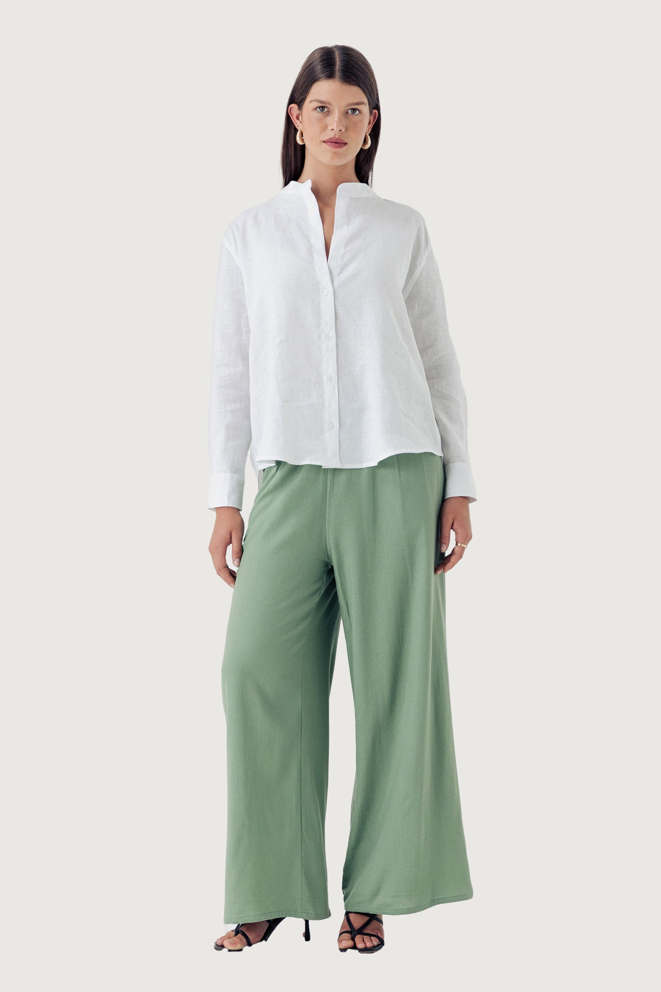 Woman Long Mandarin