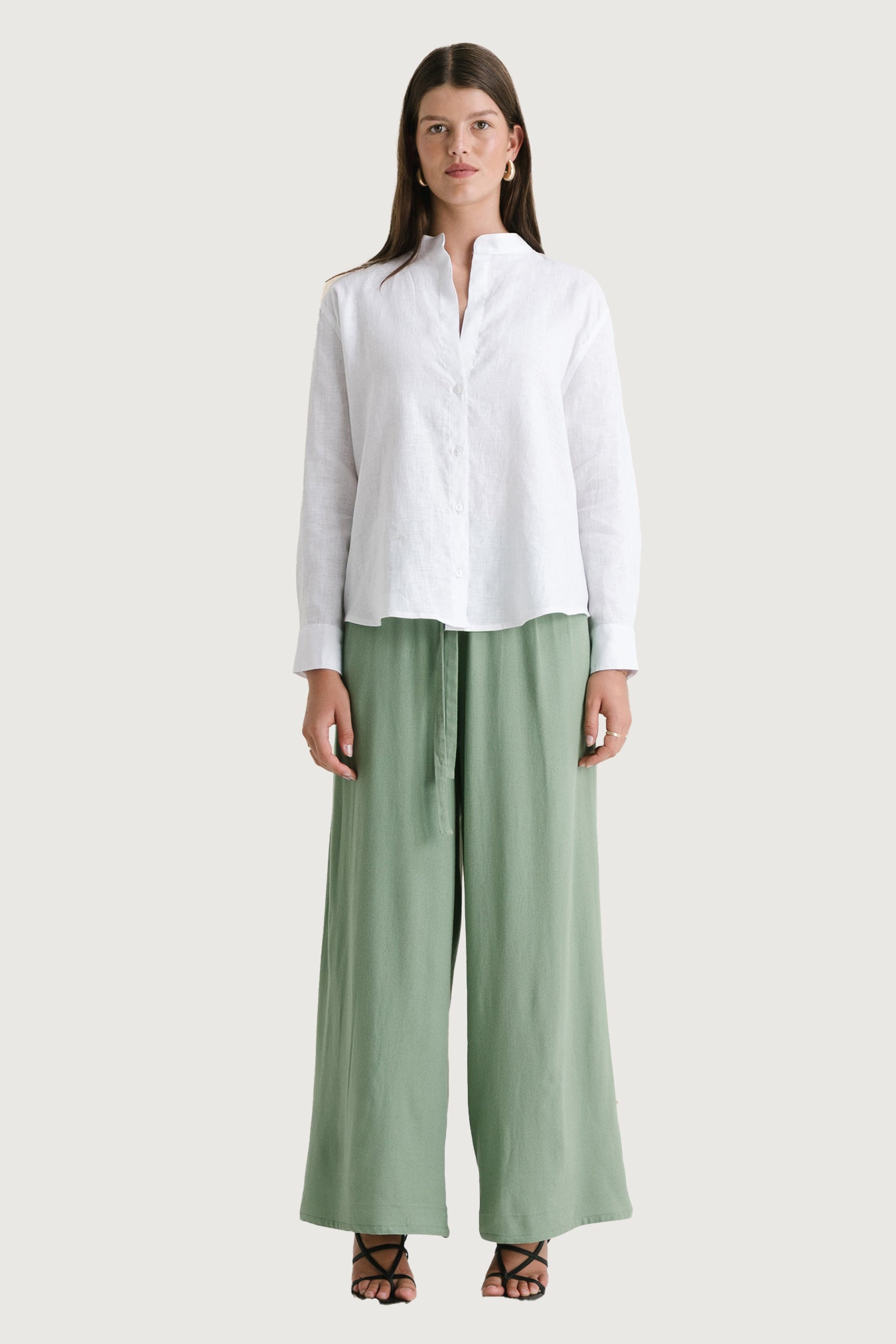 Woman Long Mandarin