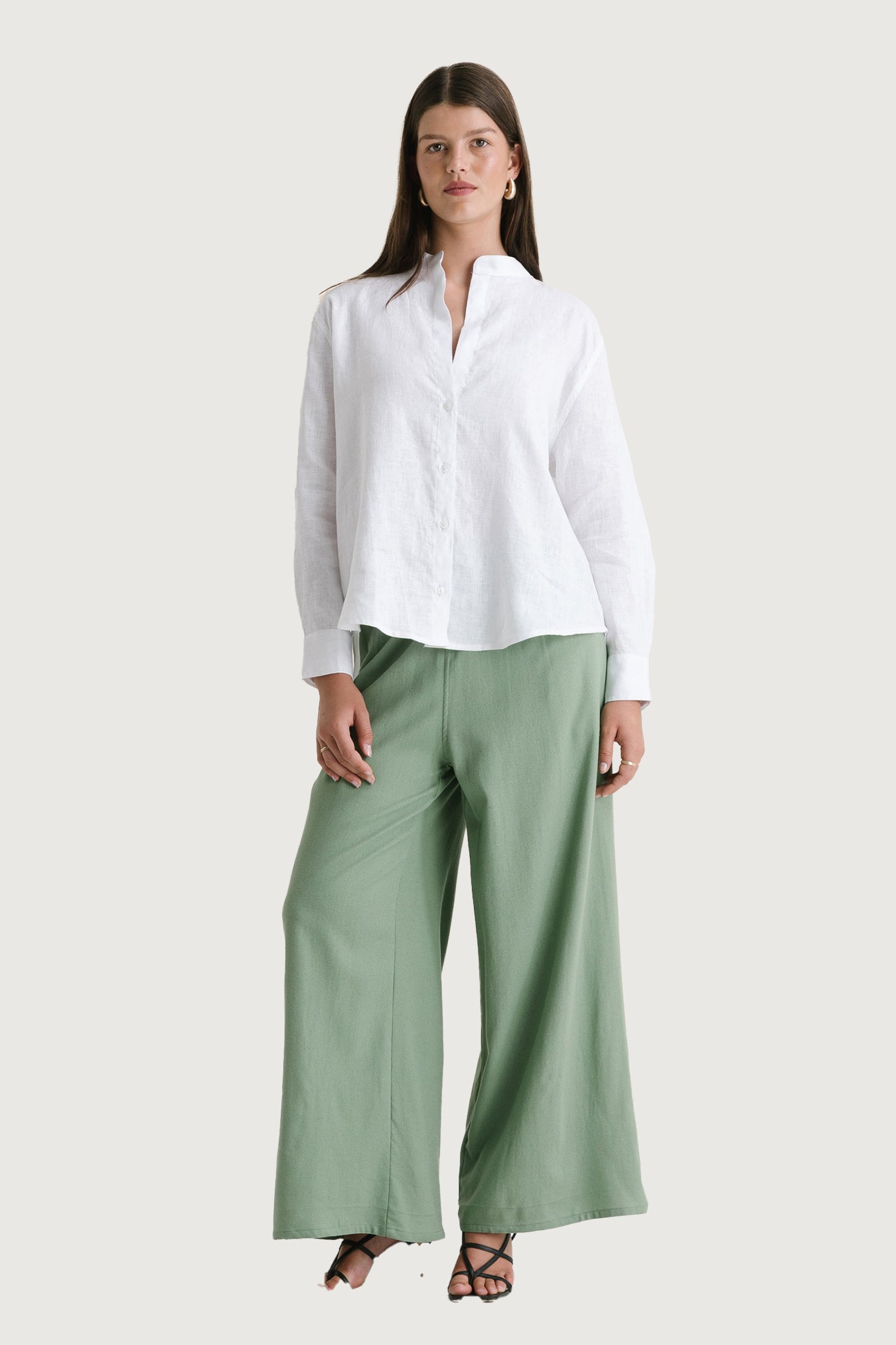 Woman Long Mandarin