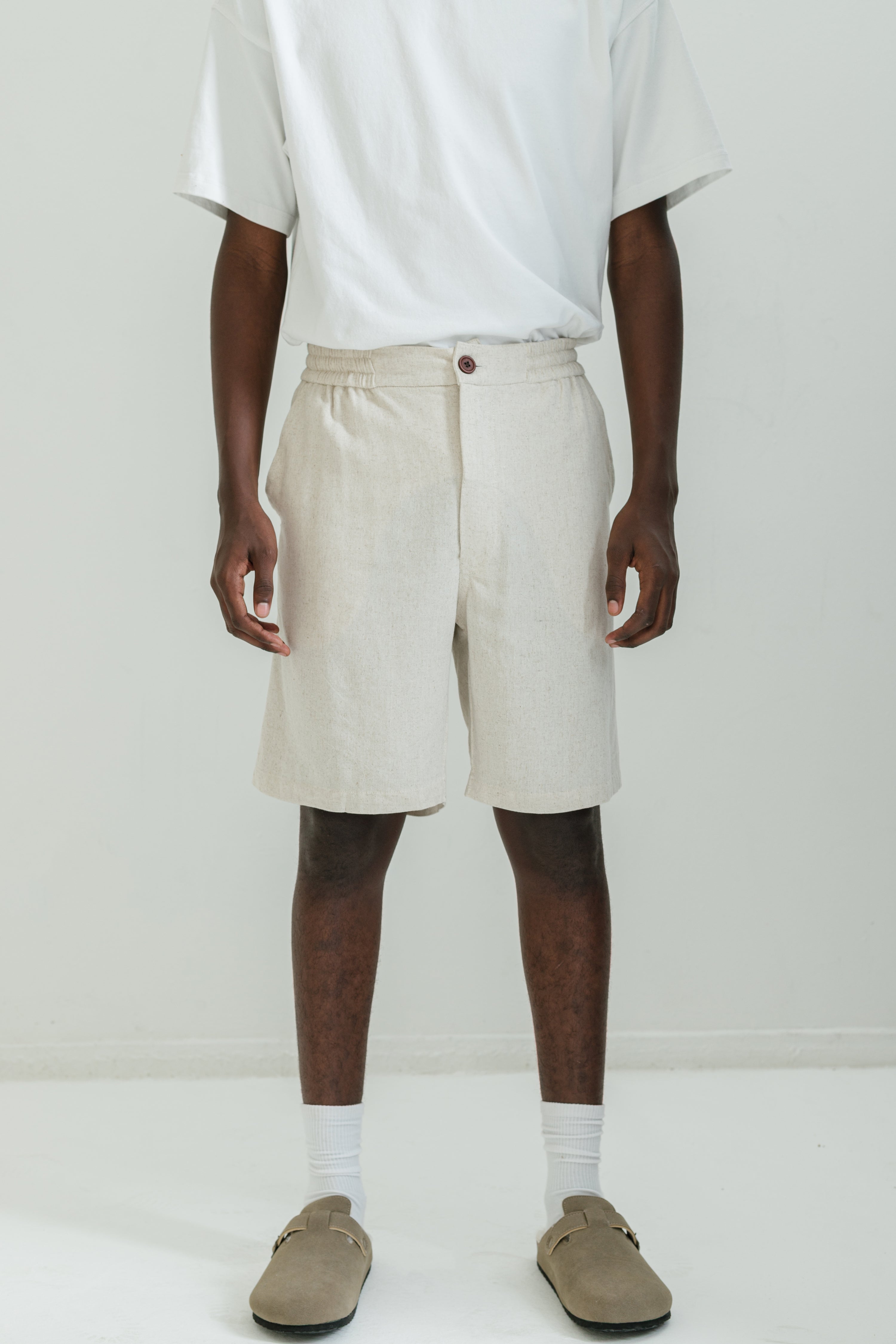 Linen shorts