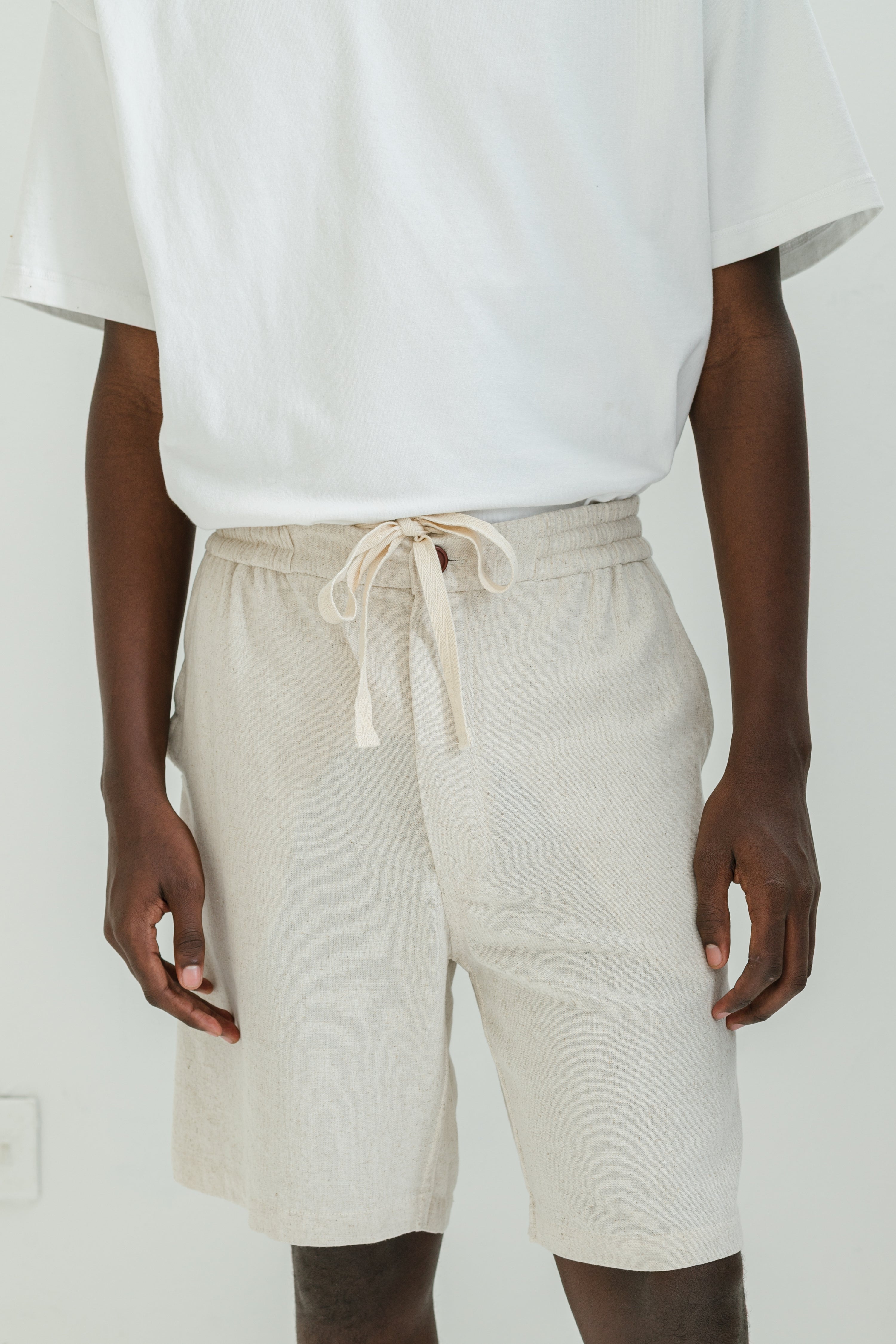 Linen shorts