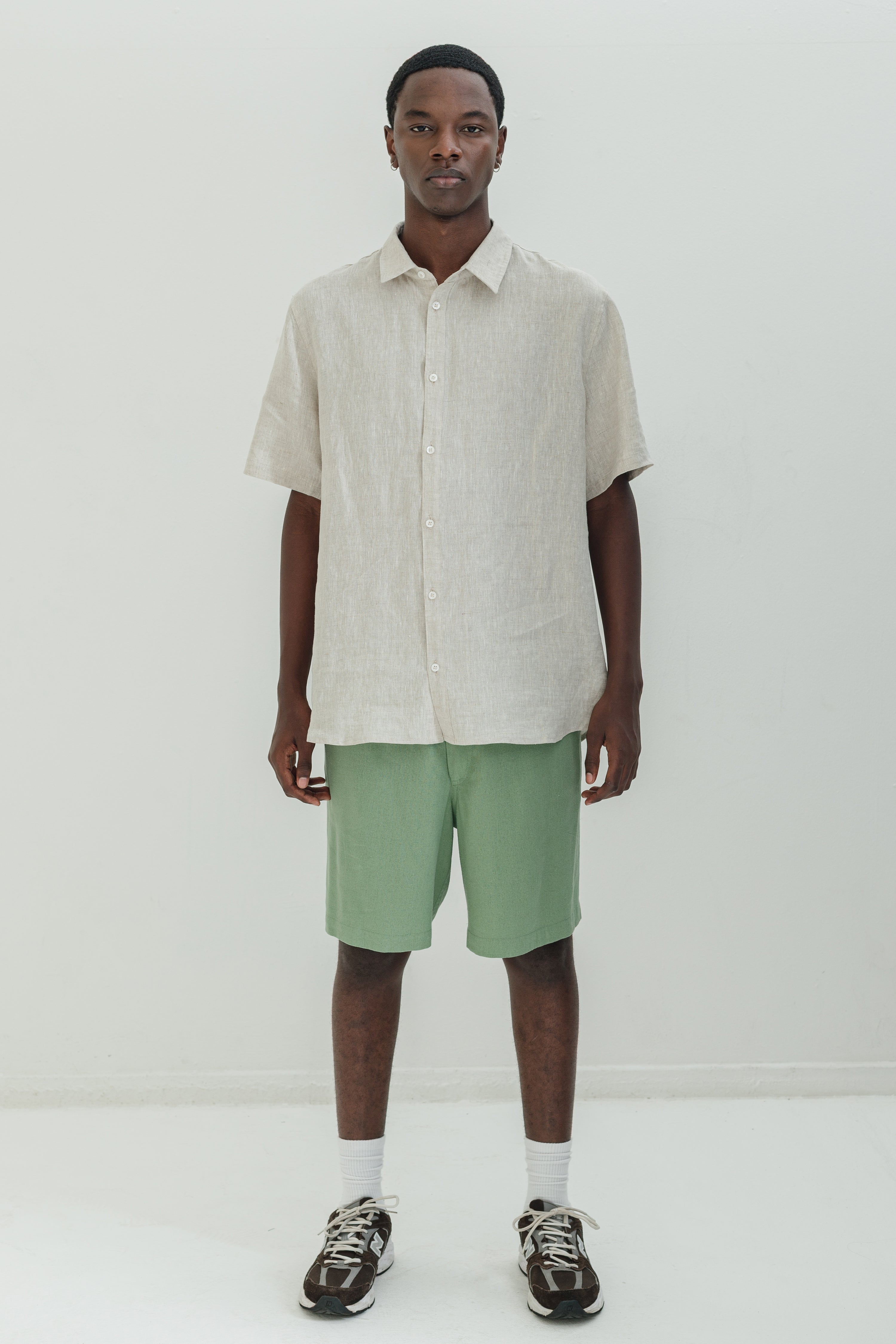 Linen shorts