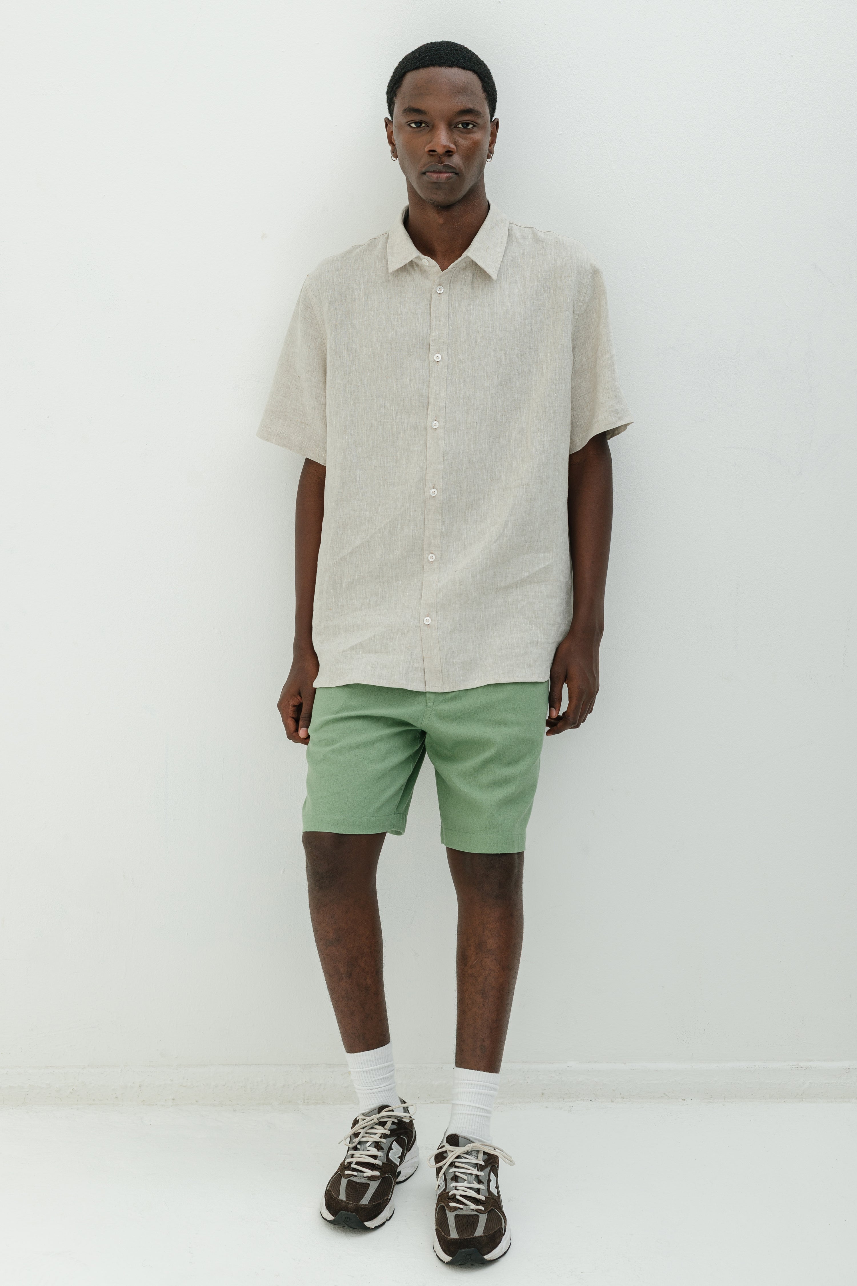 Linen shorts