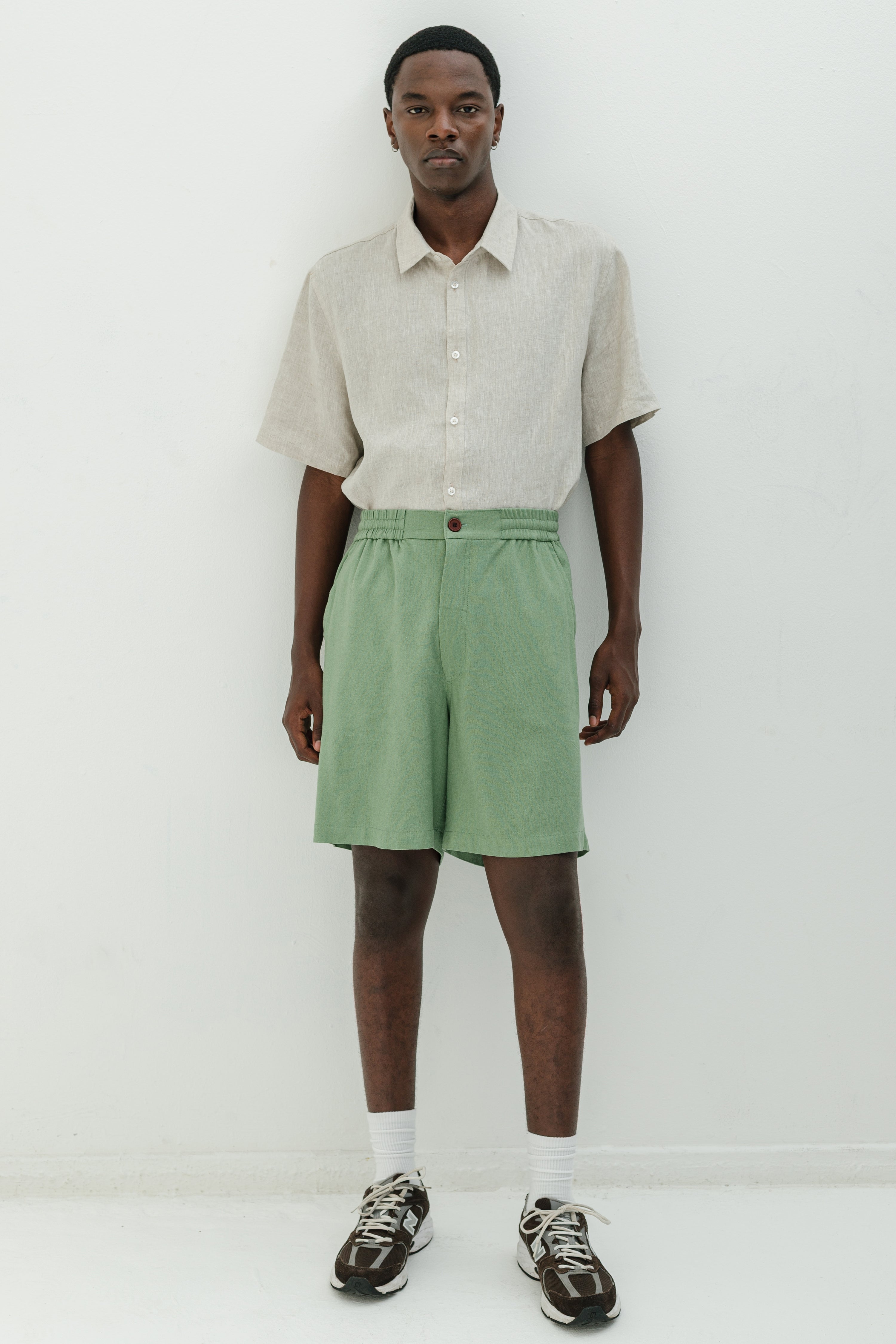 Linen shorts