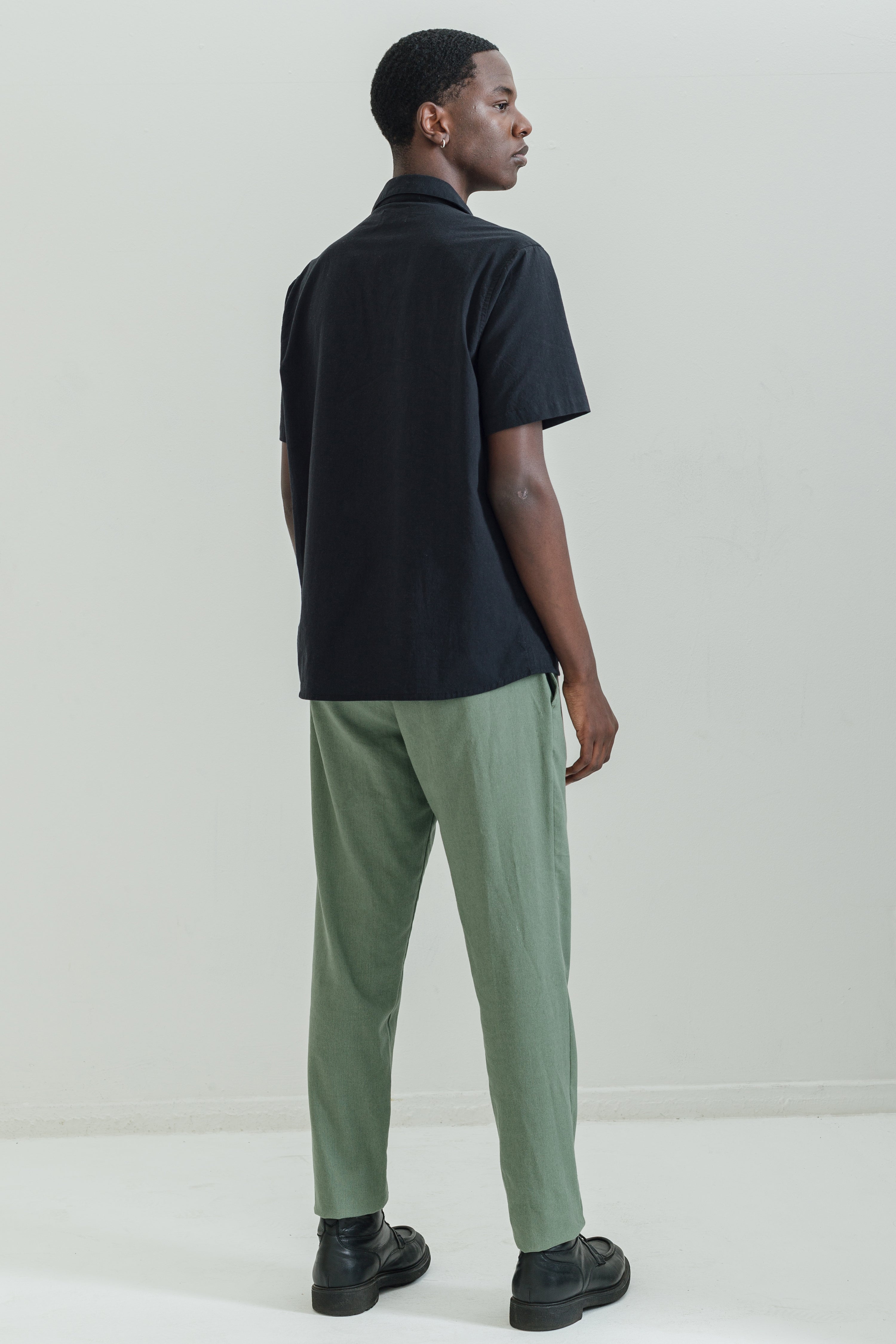 Linen Track Slacks