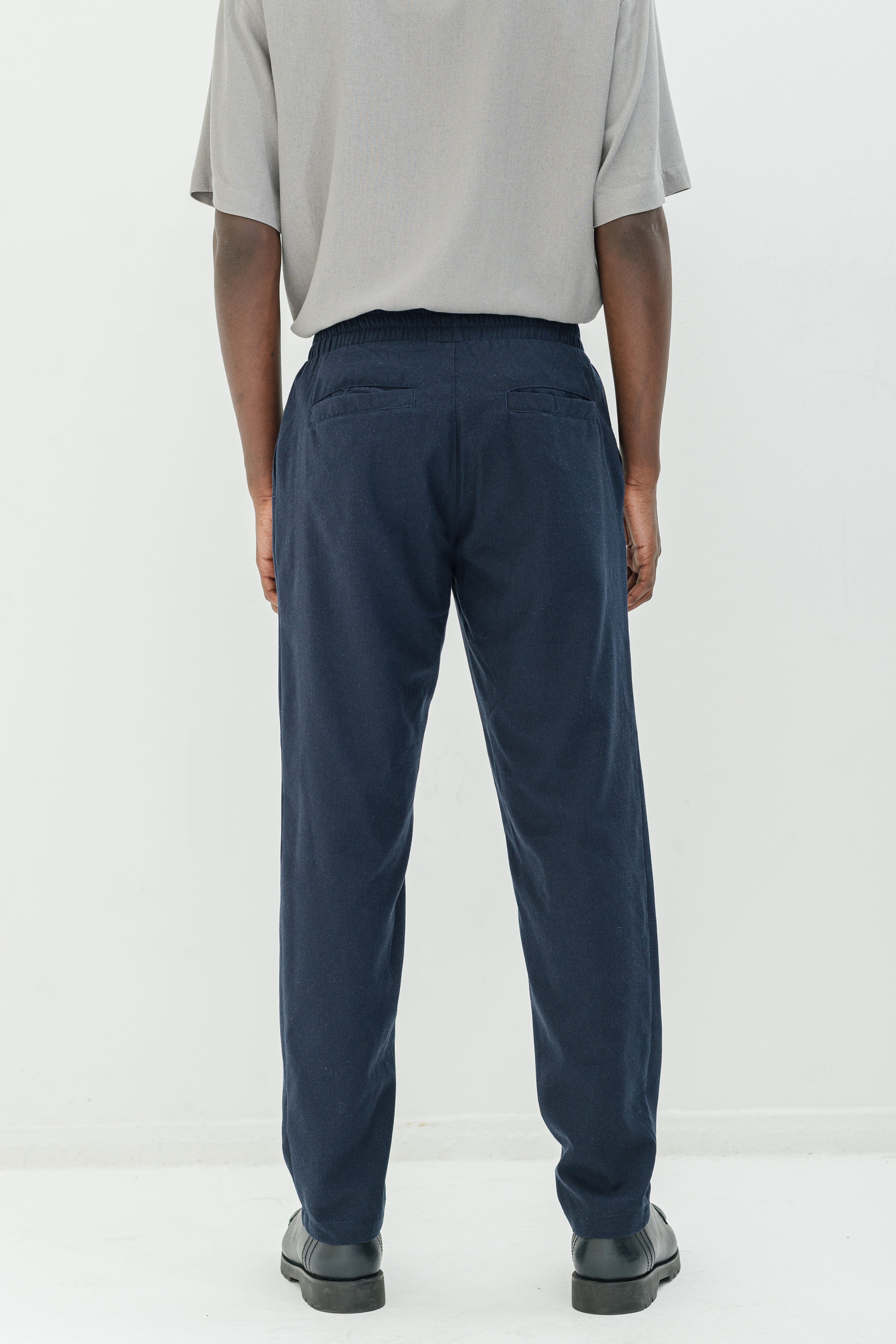 Linen Track Slacks
