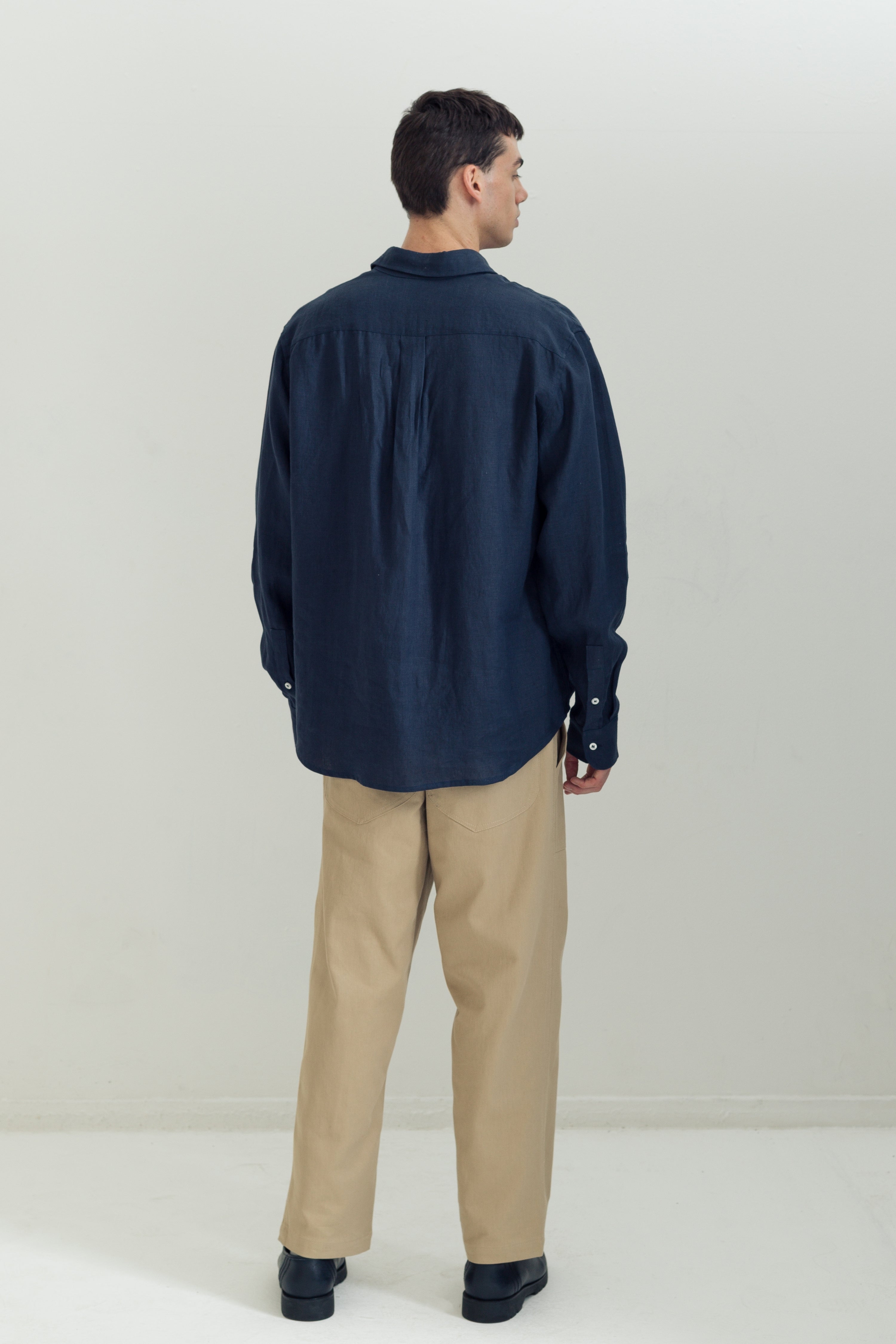 Pure Linen Long Sleeve Shirt