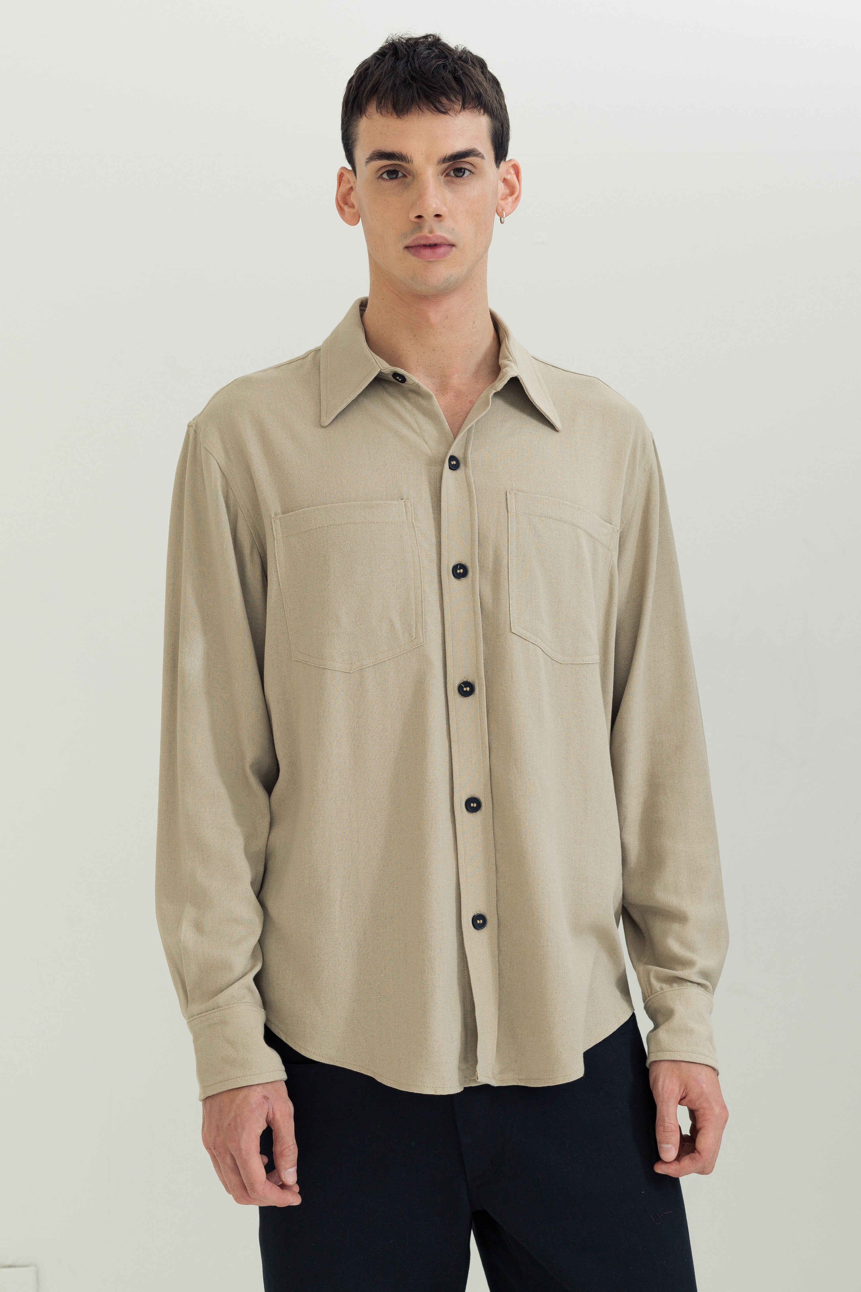 The Linen Overshirt