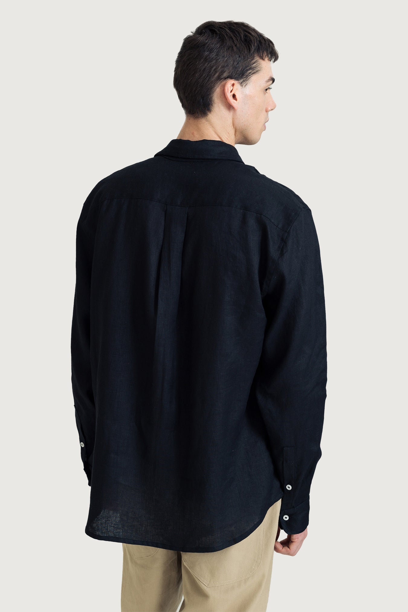 Pure Linen Long Sleeve Shirt