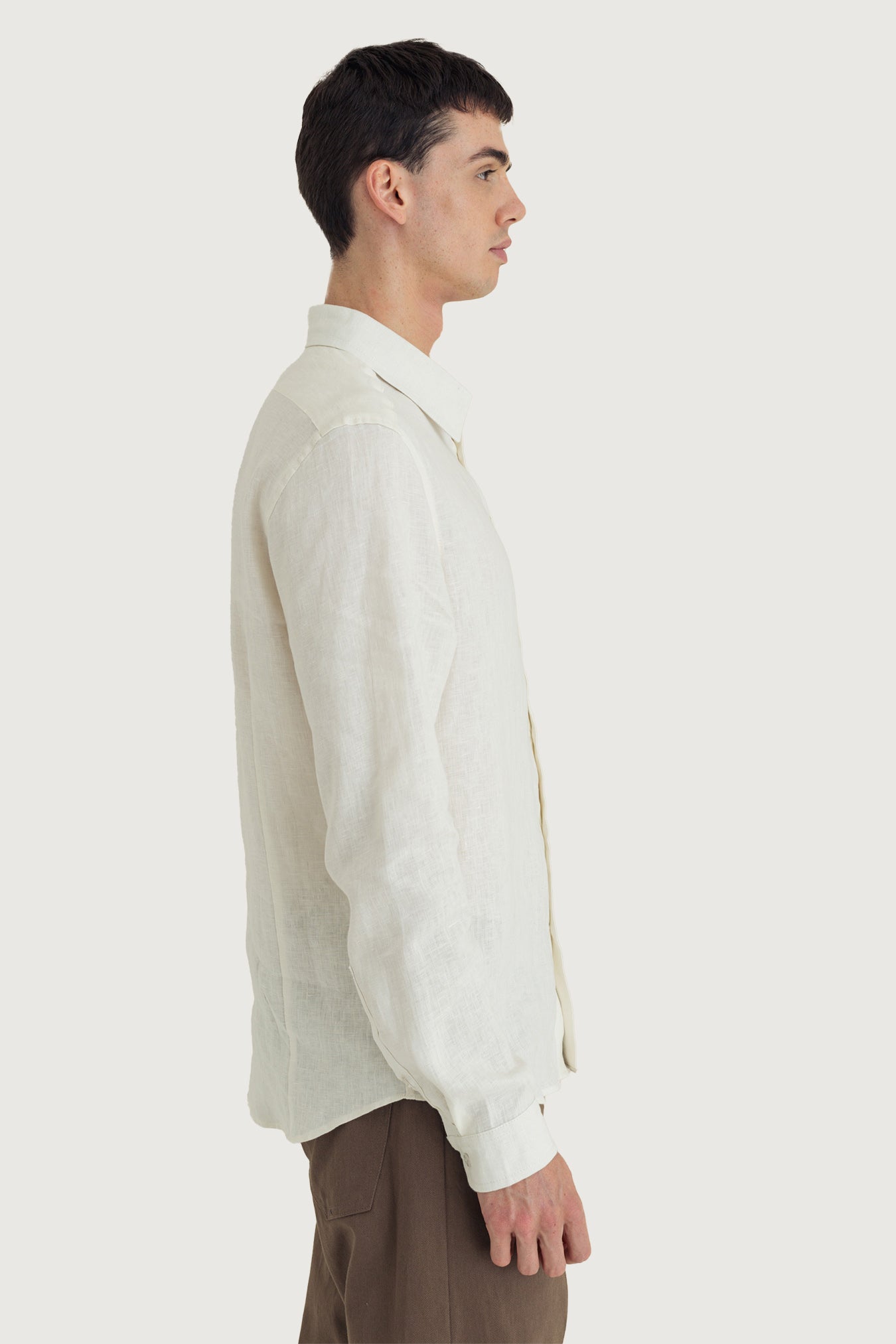 Pure Linen Long Sleeve Shirt