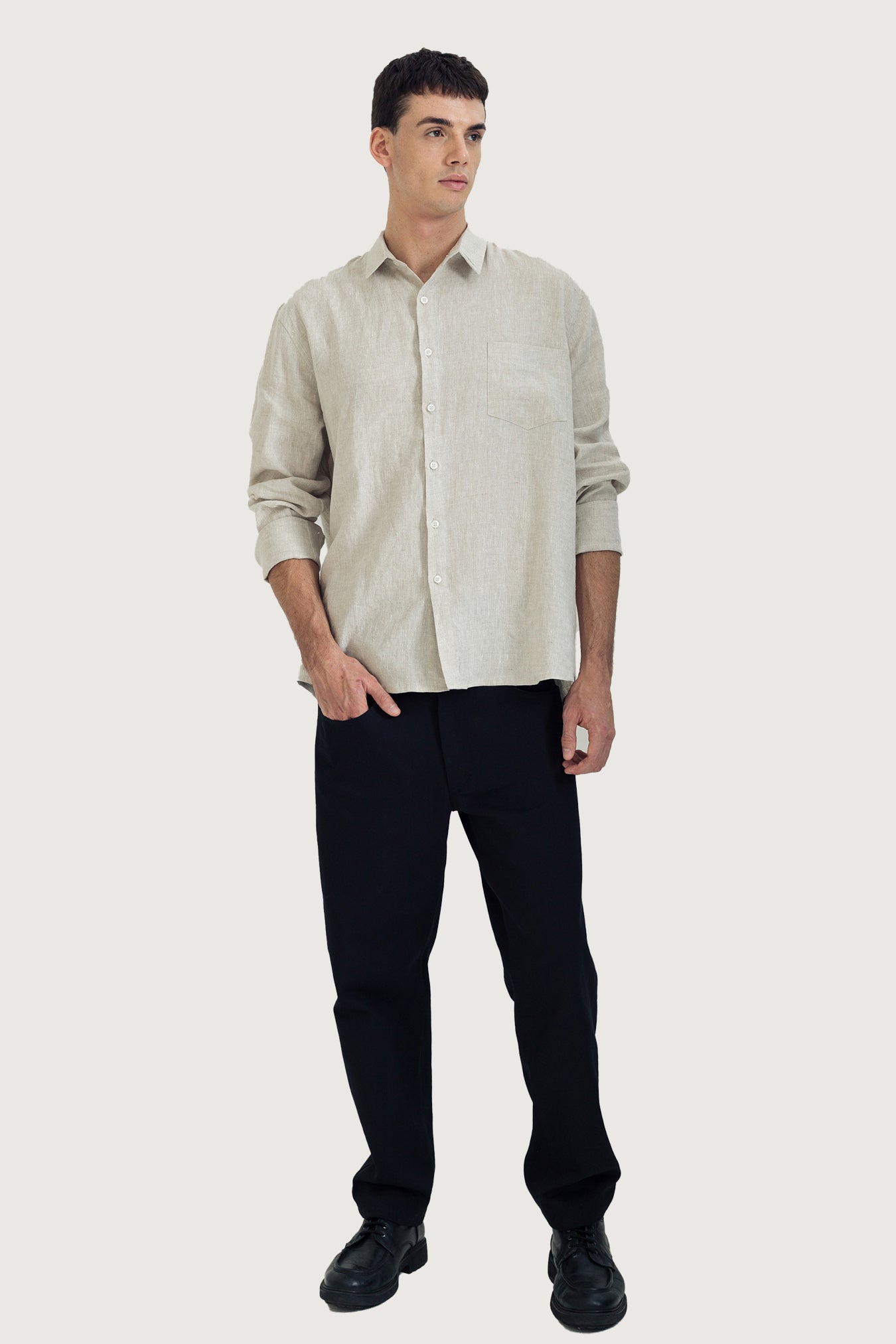 Linen Long Sleeve Shirt
