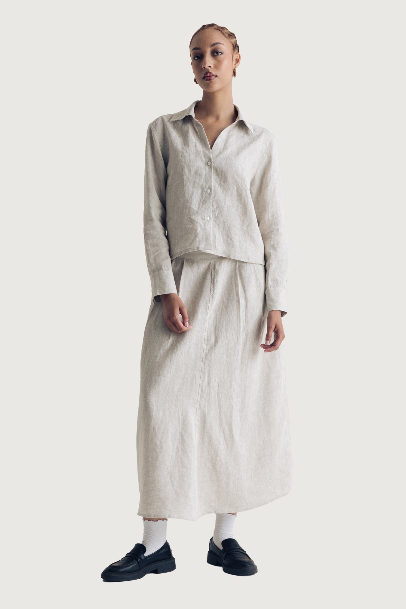 Woman Cropped Shirt