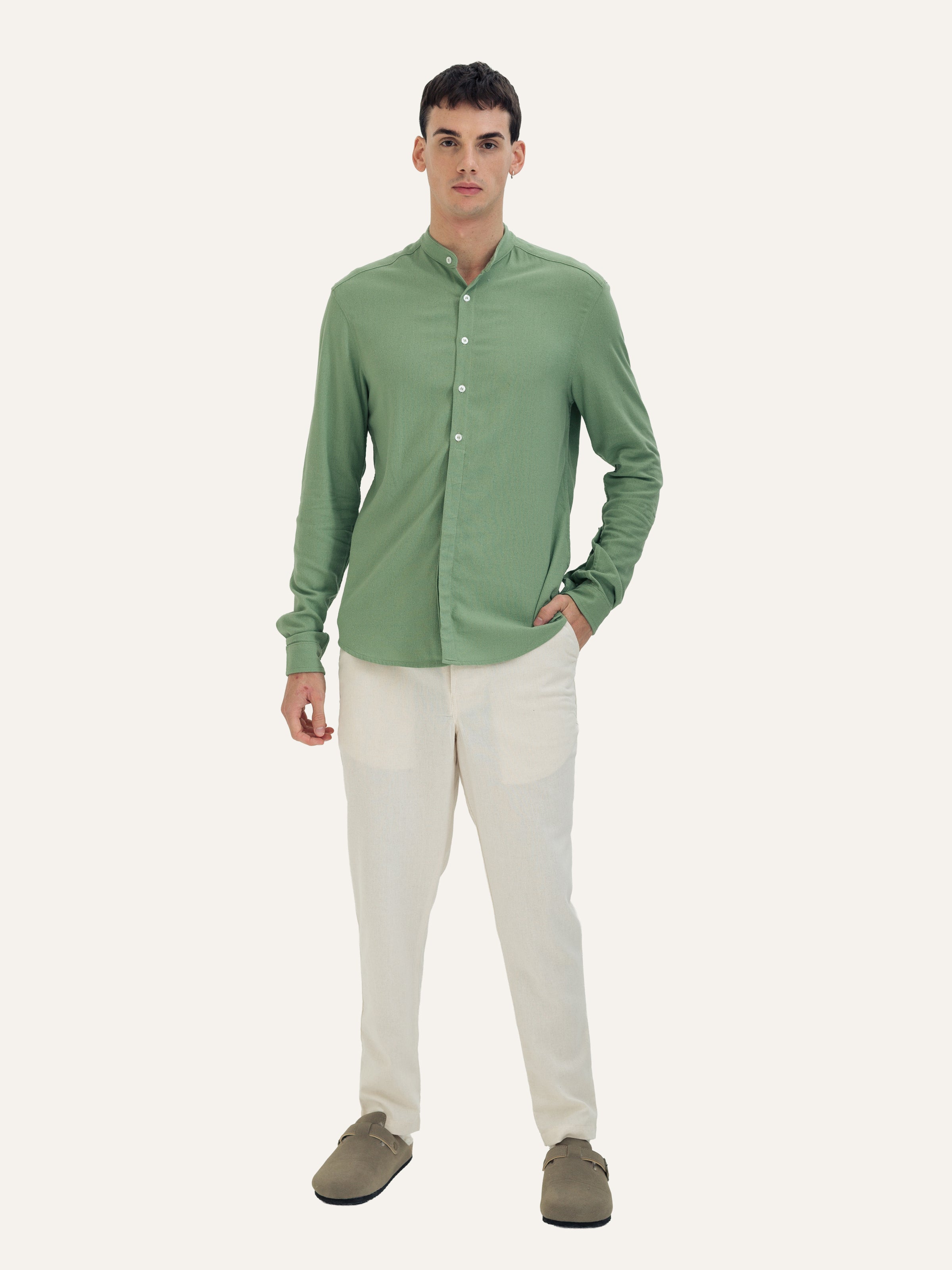 The Mandarin Collar Shirt