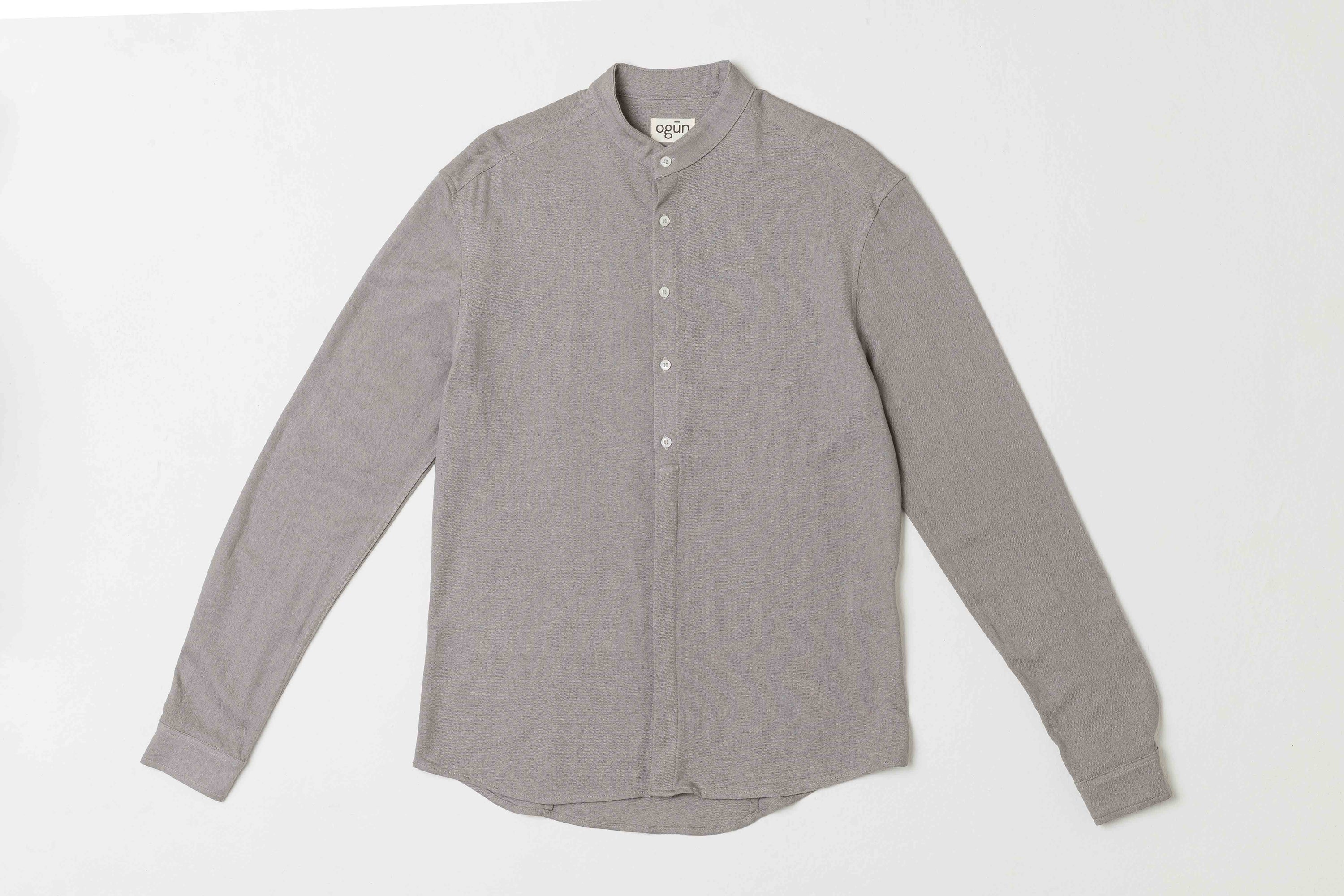 Mandarin Collar Shirt