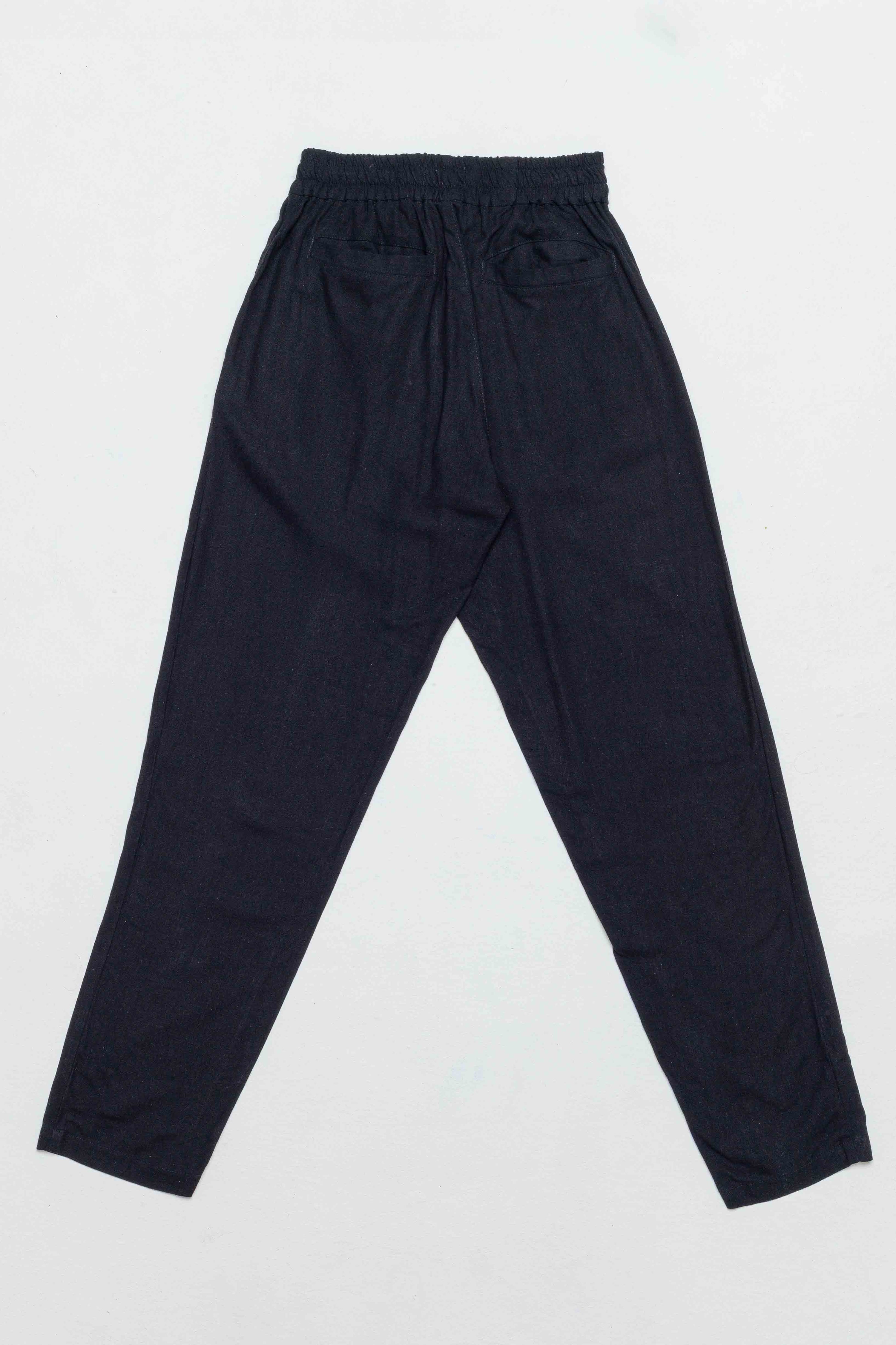 Linen Track Slacks