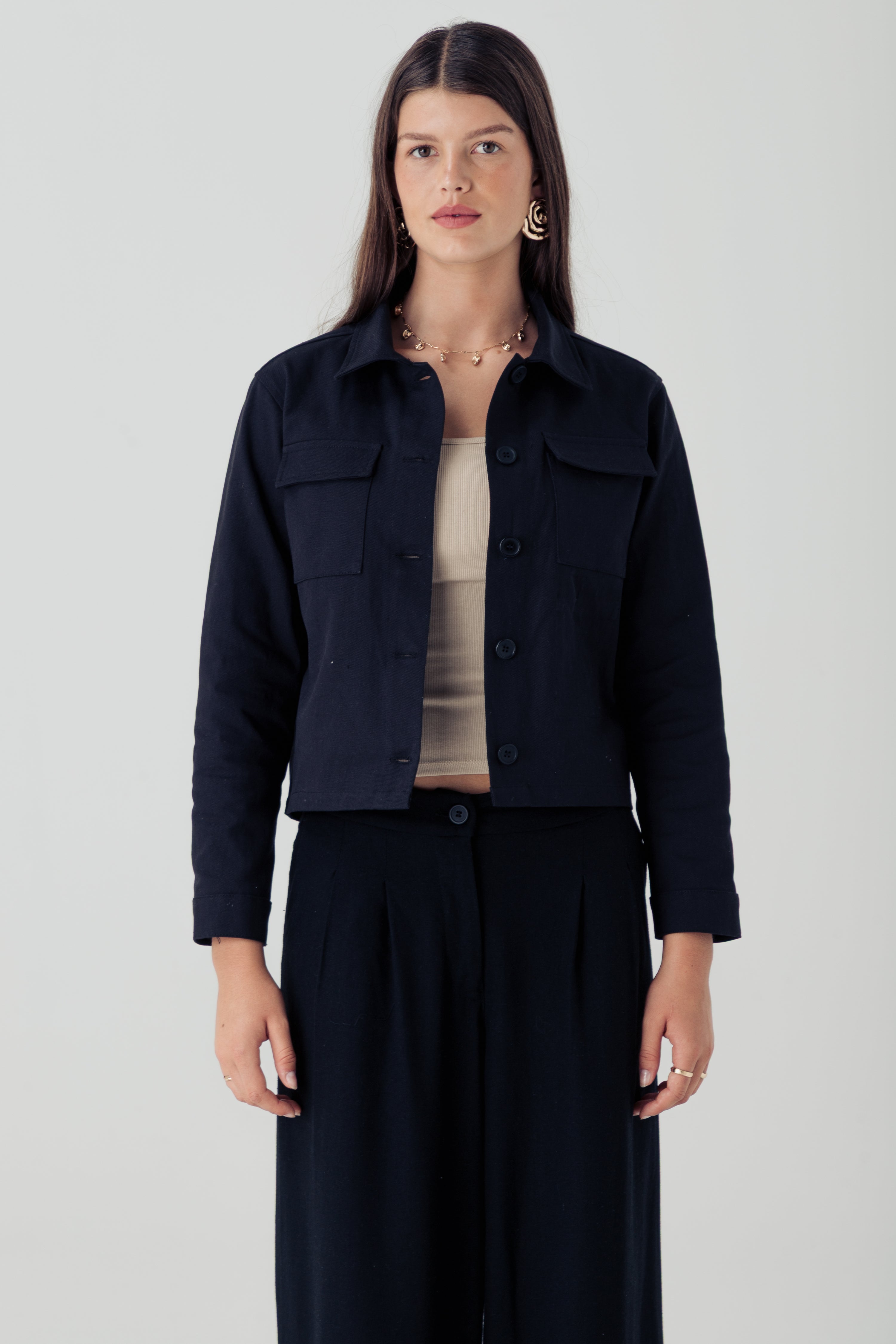 The Cropped Trucker Jacket