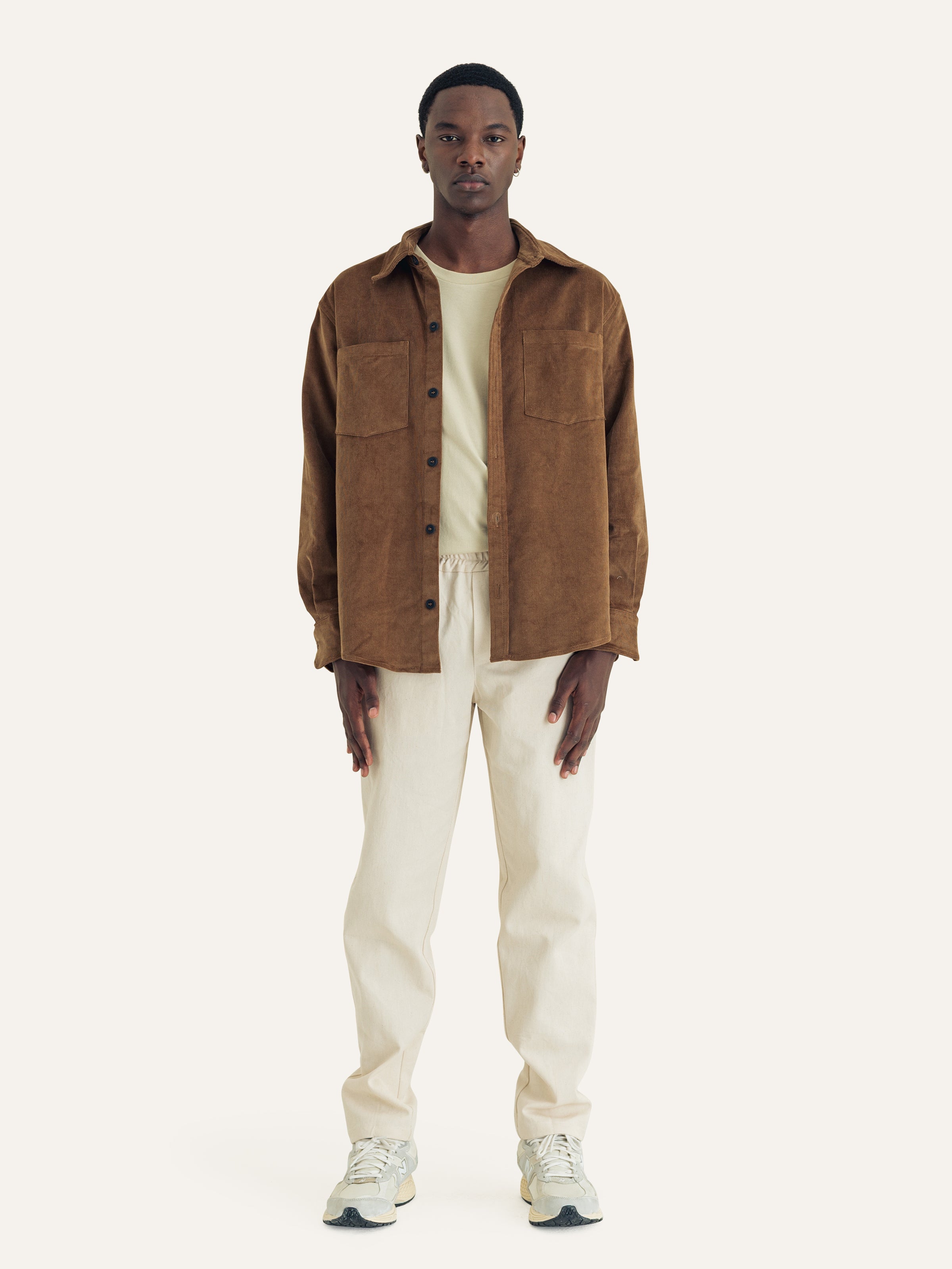 The Corduroy Overshirt — Cinnamon