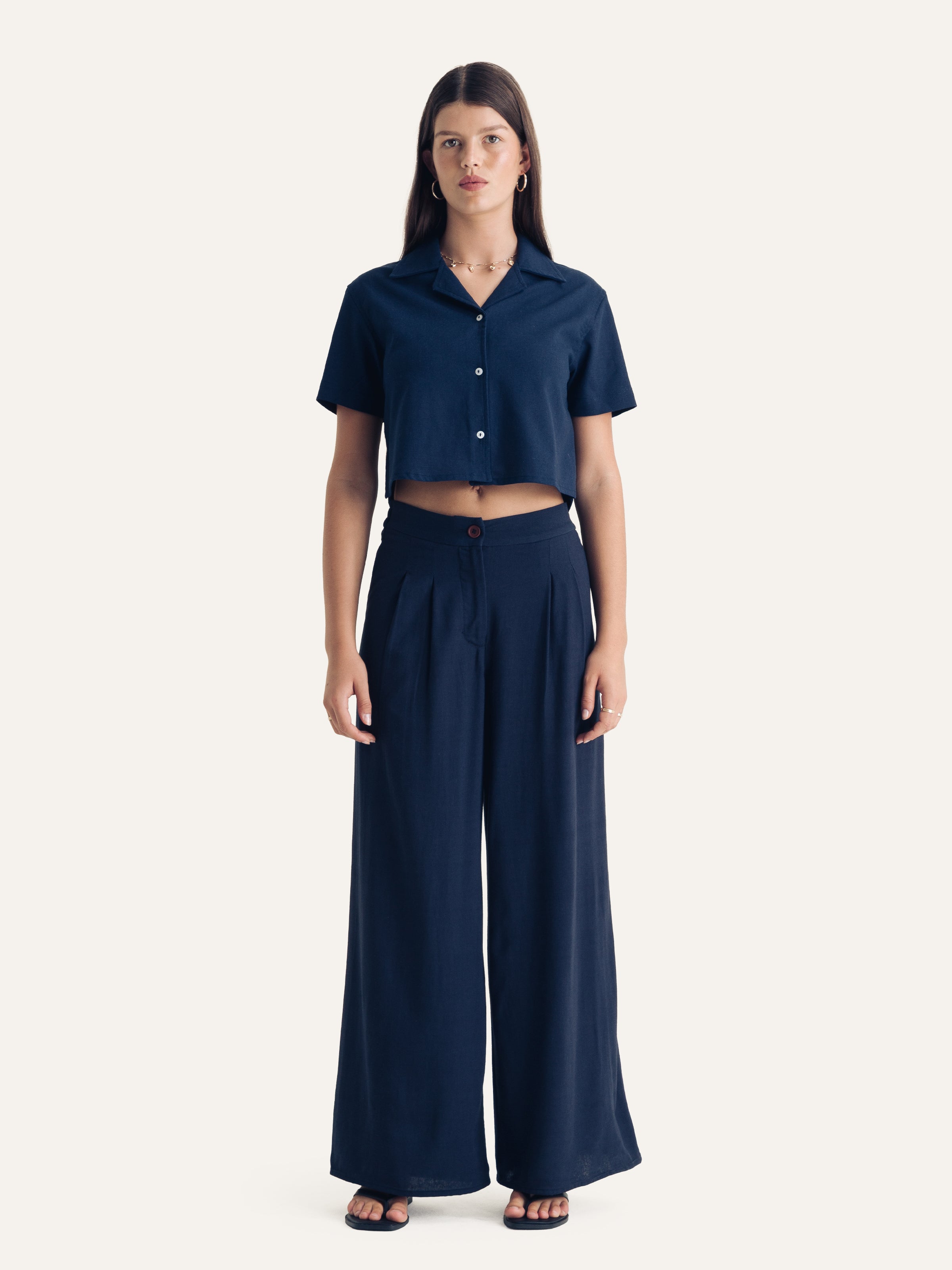 The Cropped Bowler Shirt