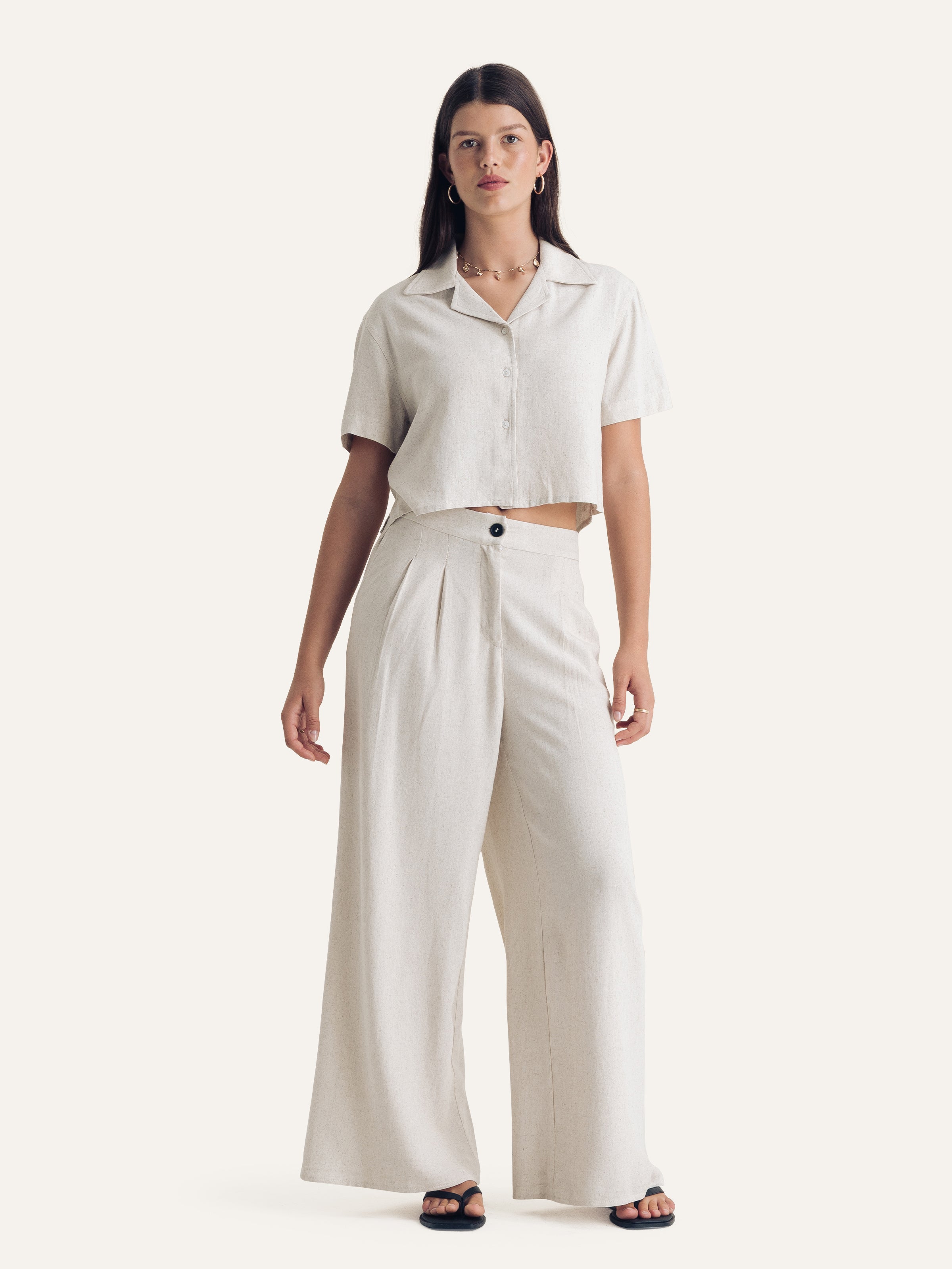 The Cropped Bowler Shirt