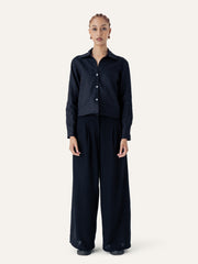 The Cropped Collared Shirt