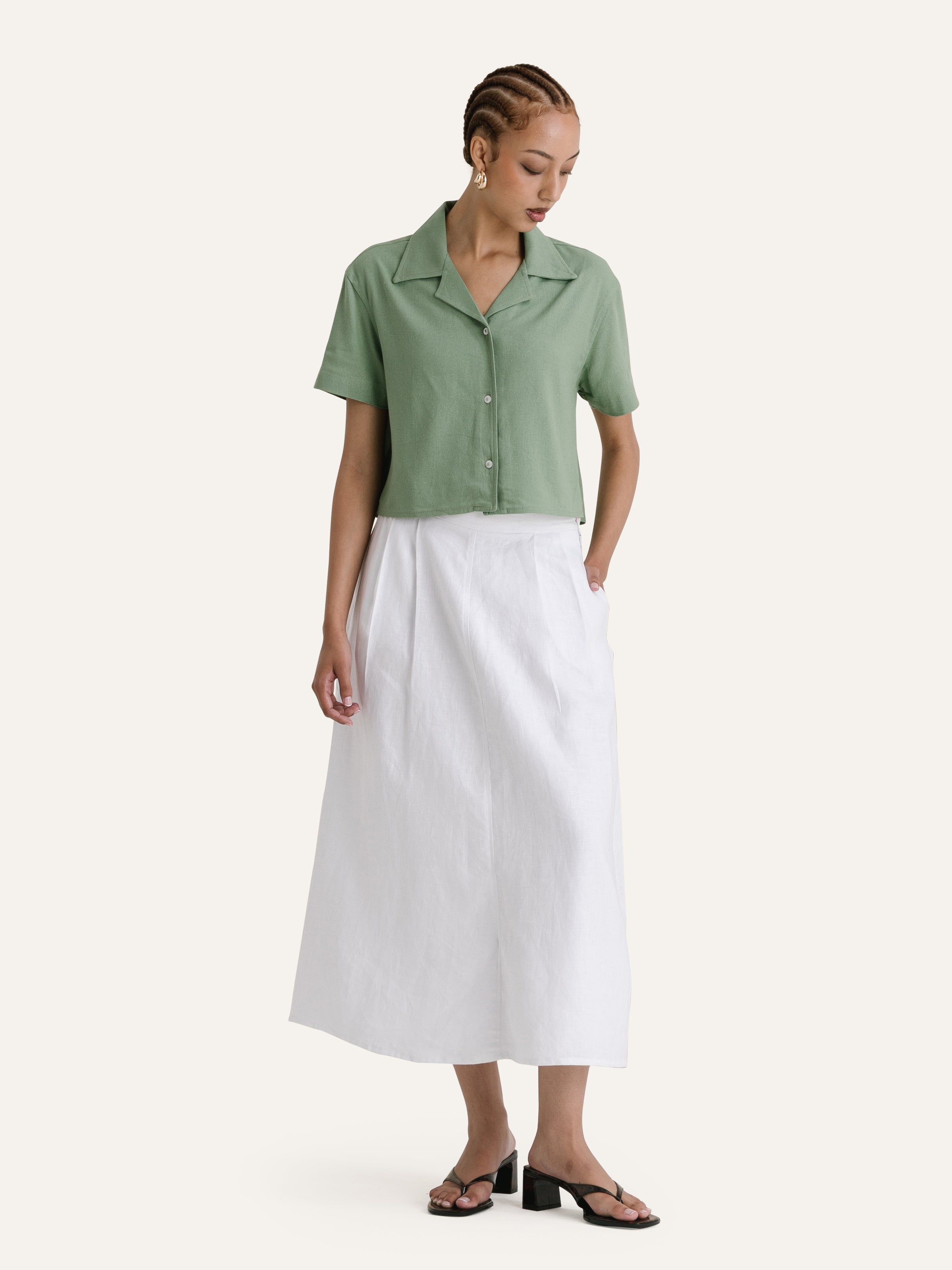 The Pleated Skirt