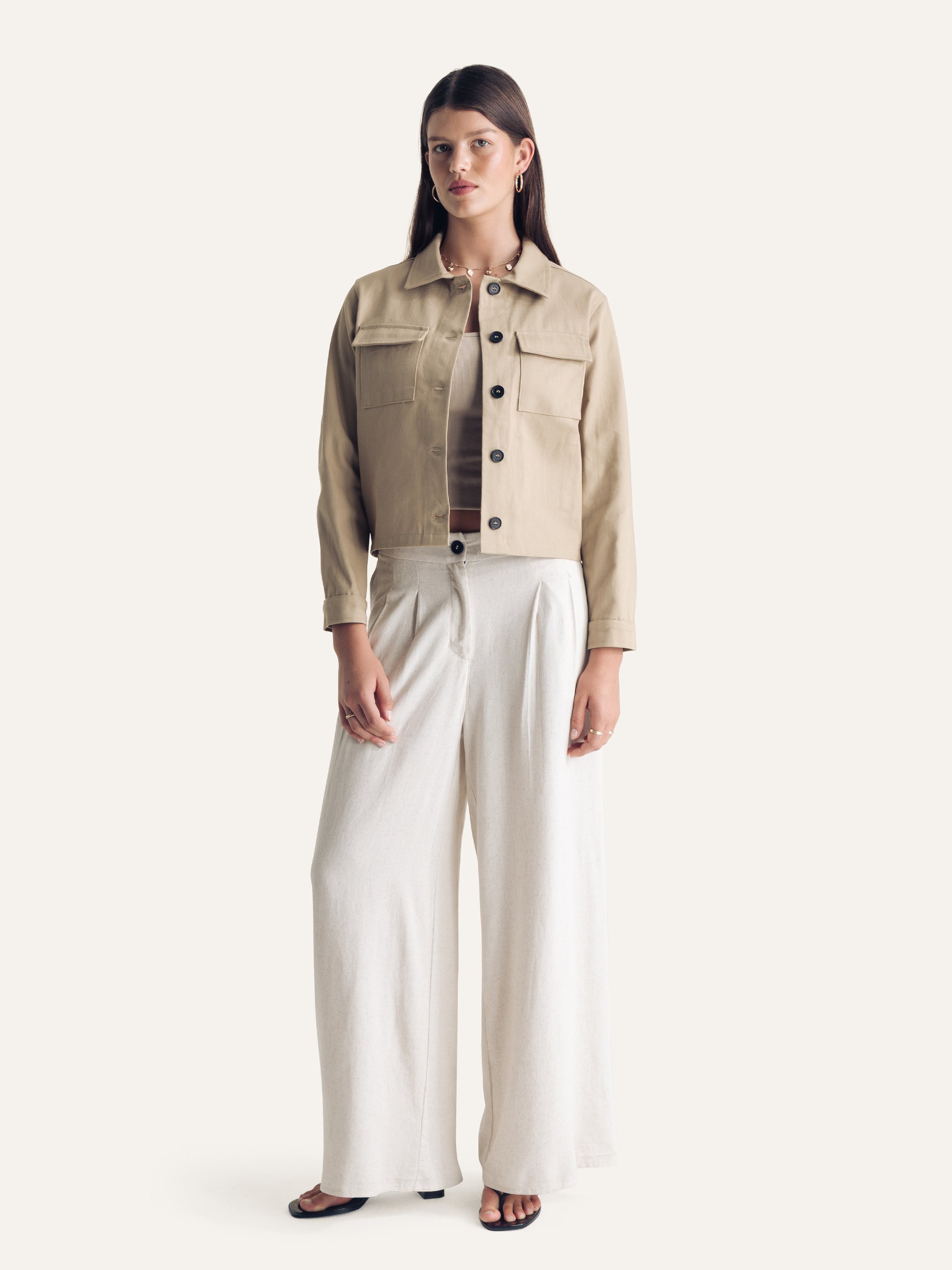 The Cropped Trucker Jacket
