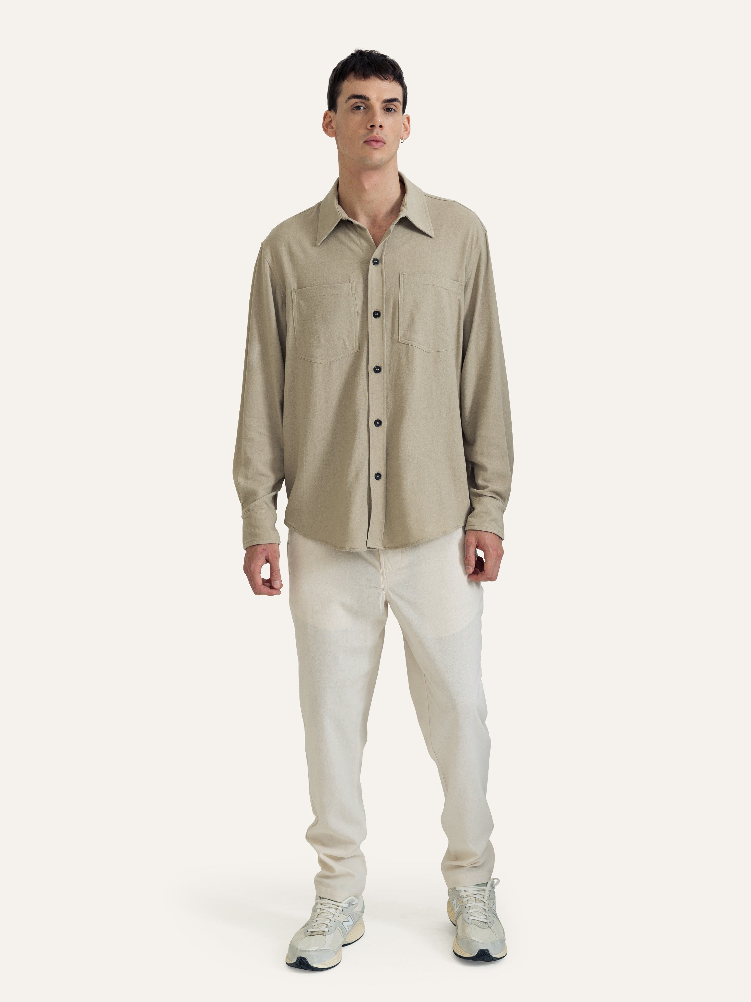 The Linen Overshirt