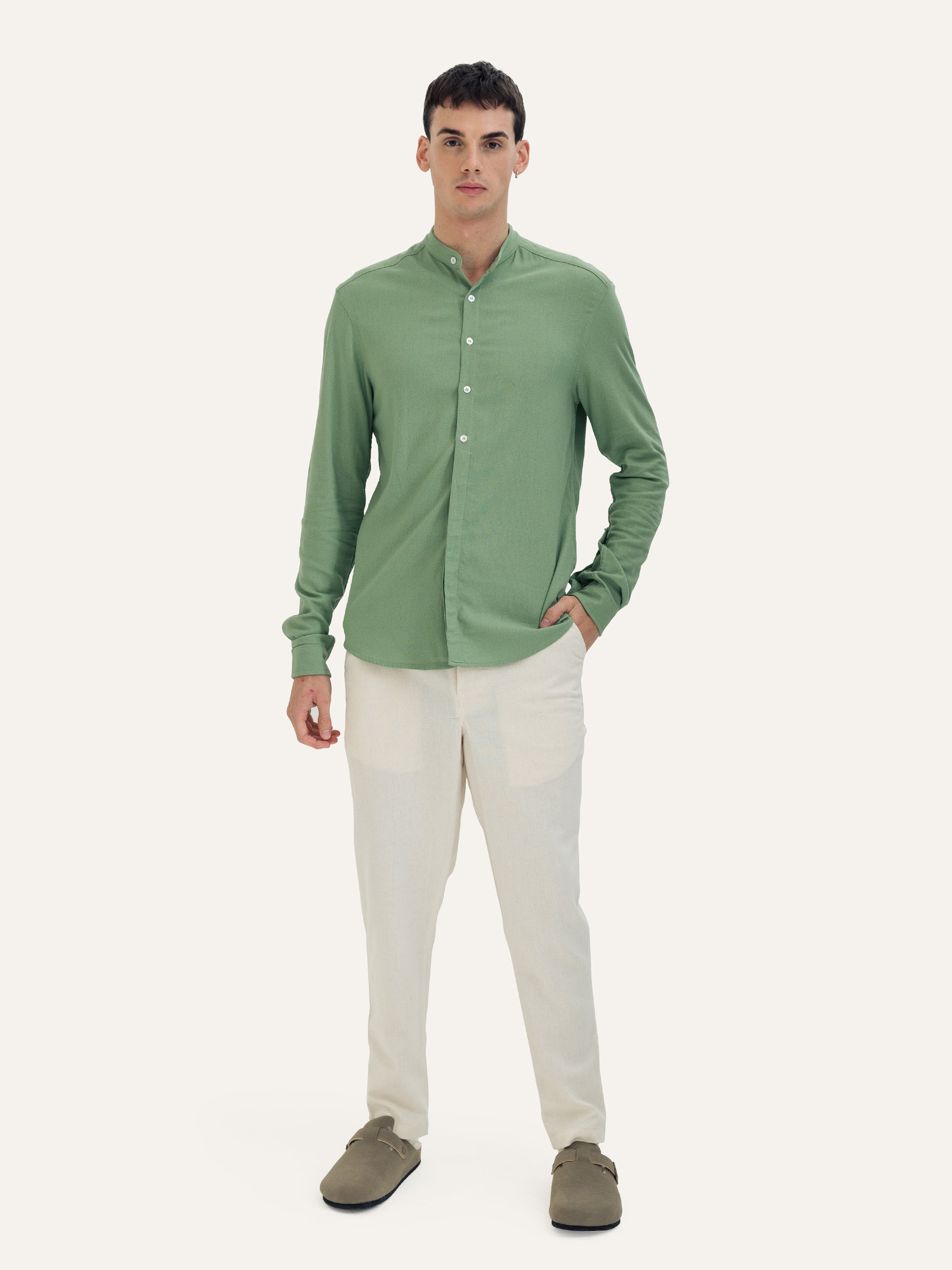 The Mandarin Collar Shirt