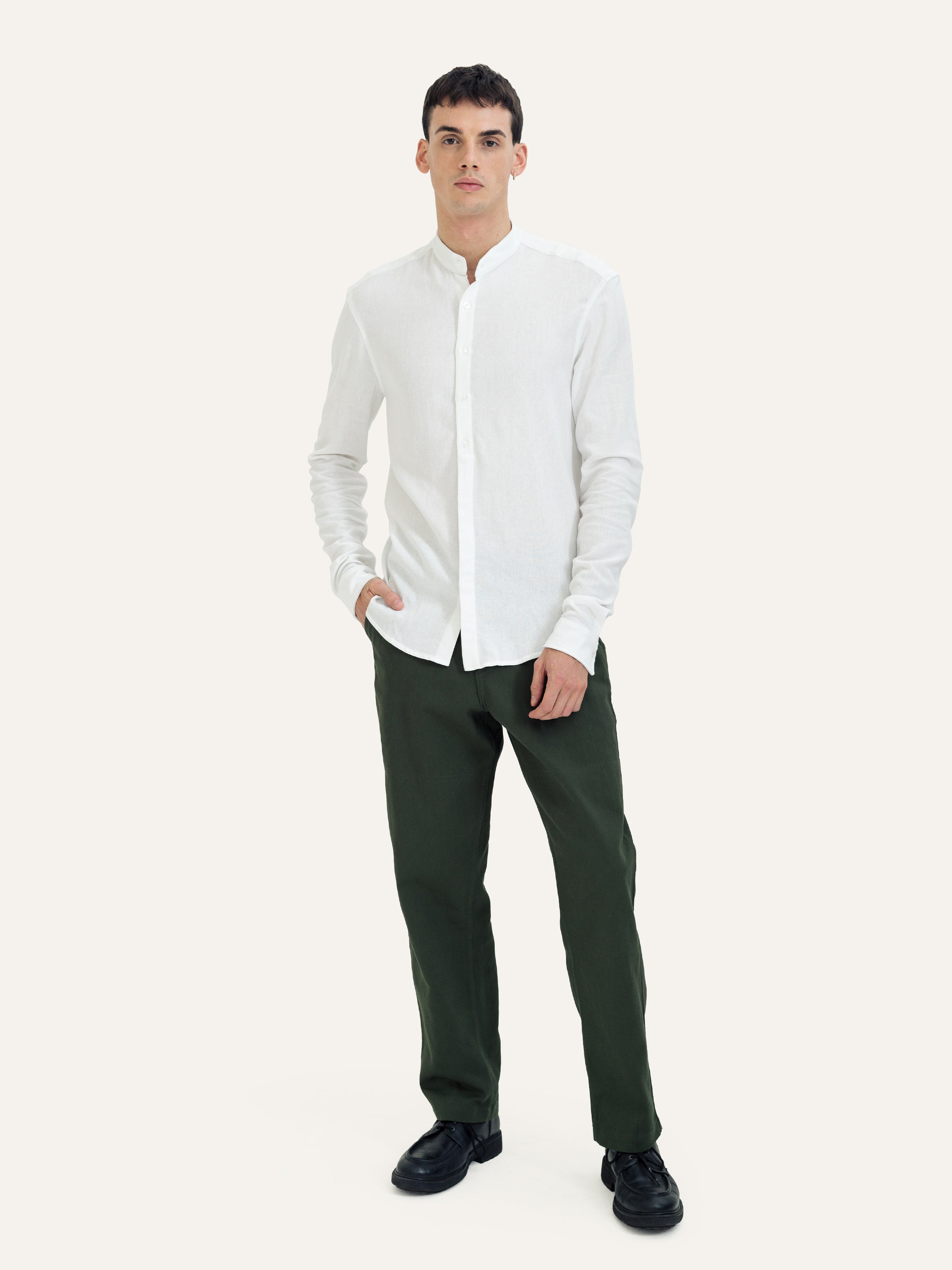 The Mandarin Collar Shirt