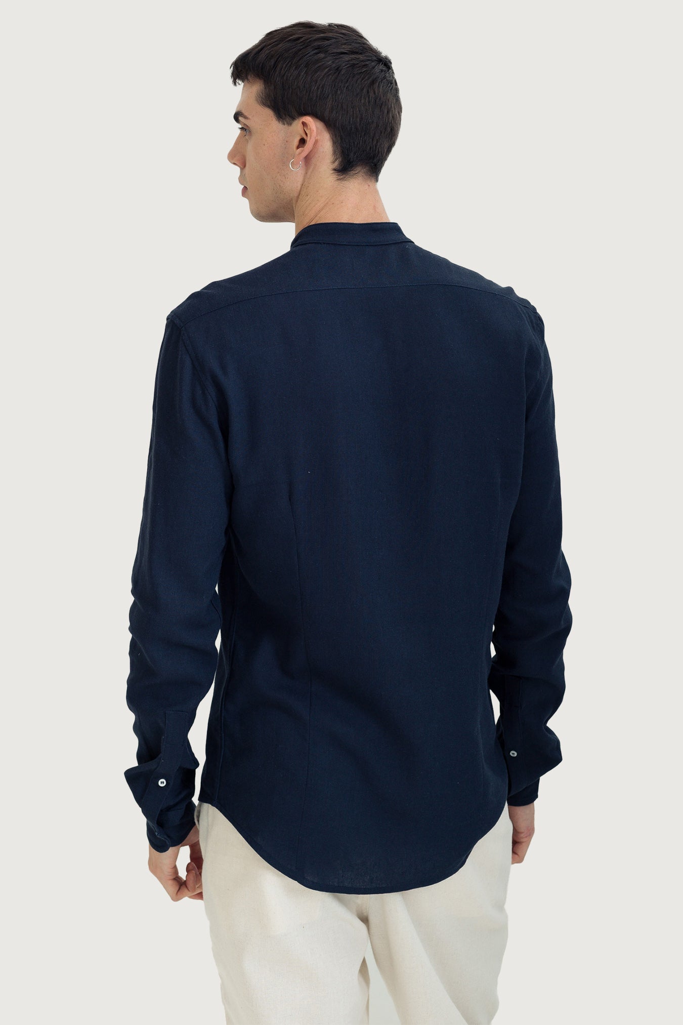Mandarin Collar Shirt