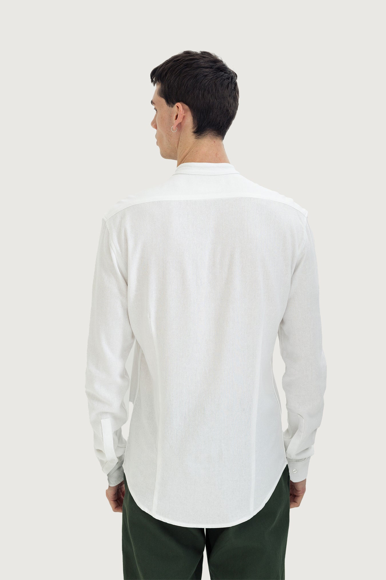 Mandarin Collar Shirt