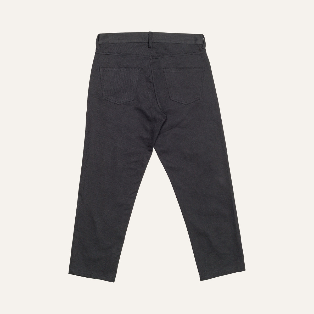 Tapered Jeans — Black