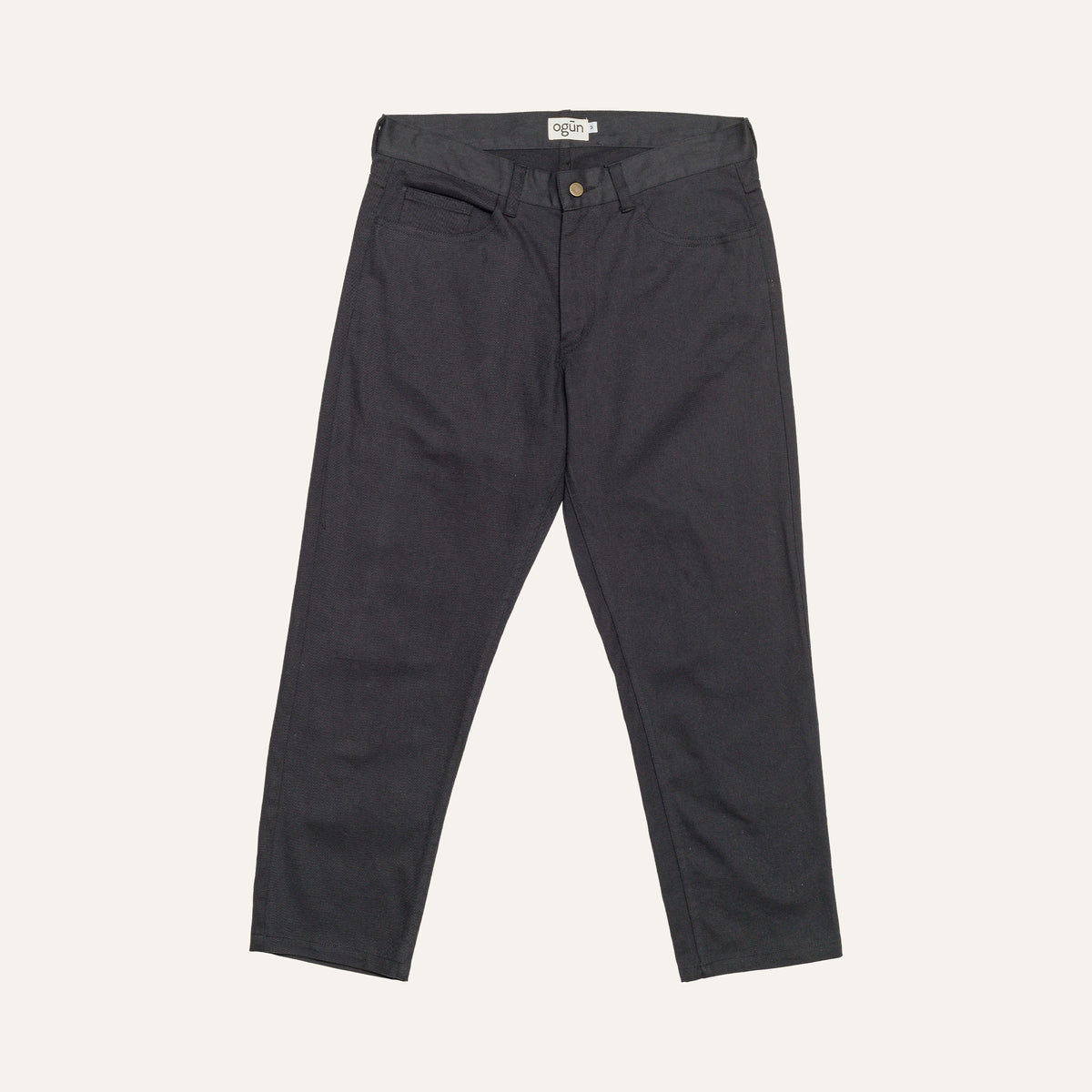 Tapered Jeans — Black