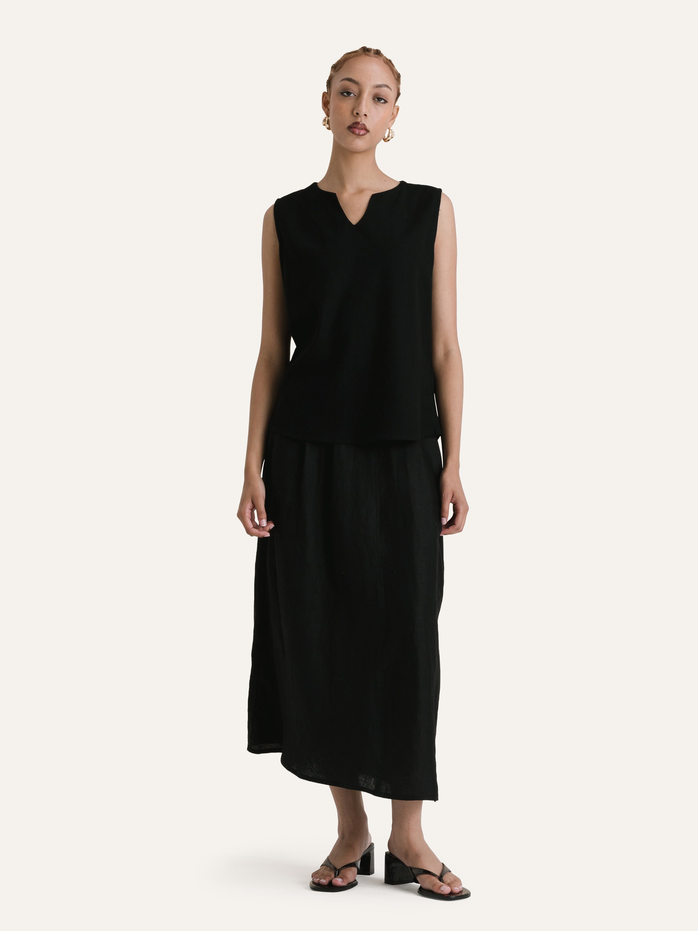 The Pleated Skirt