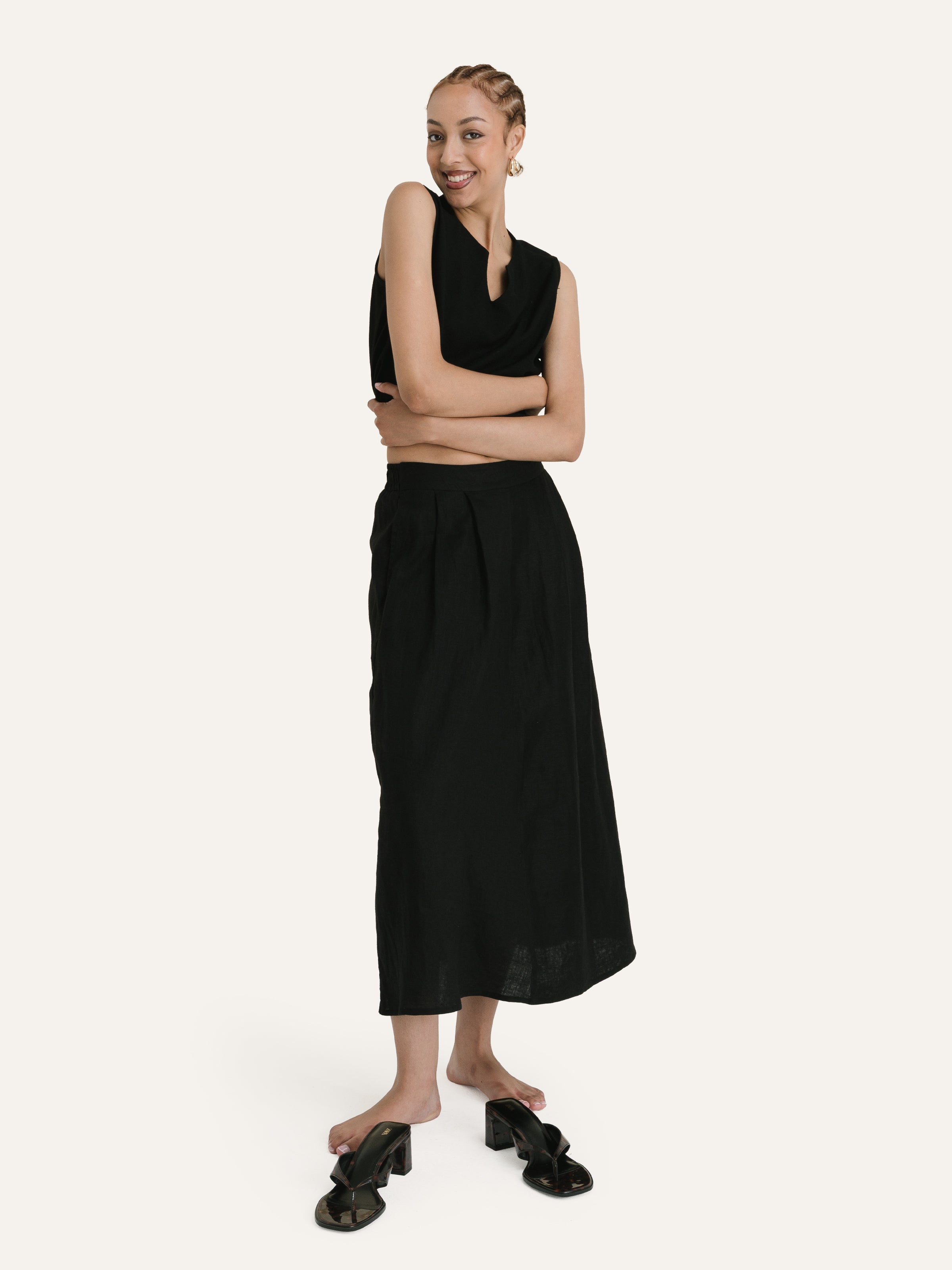 The Pleated Skirt