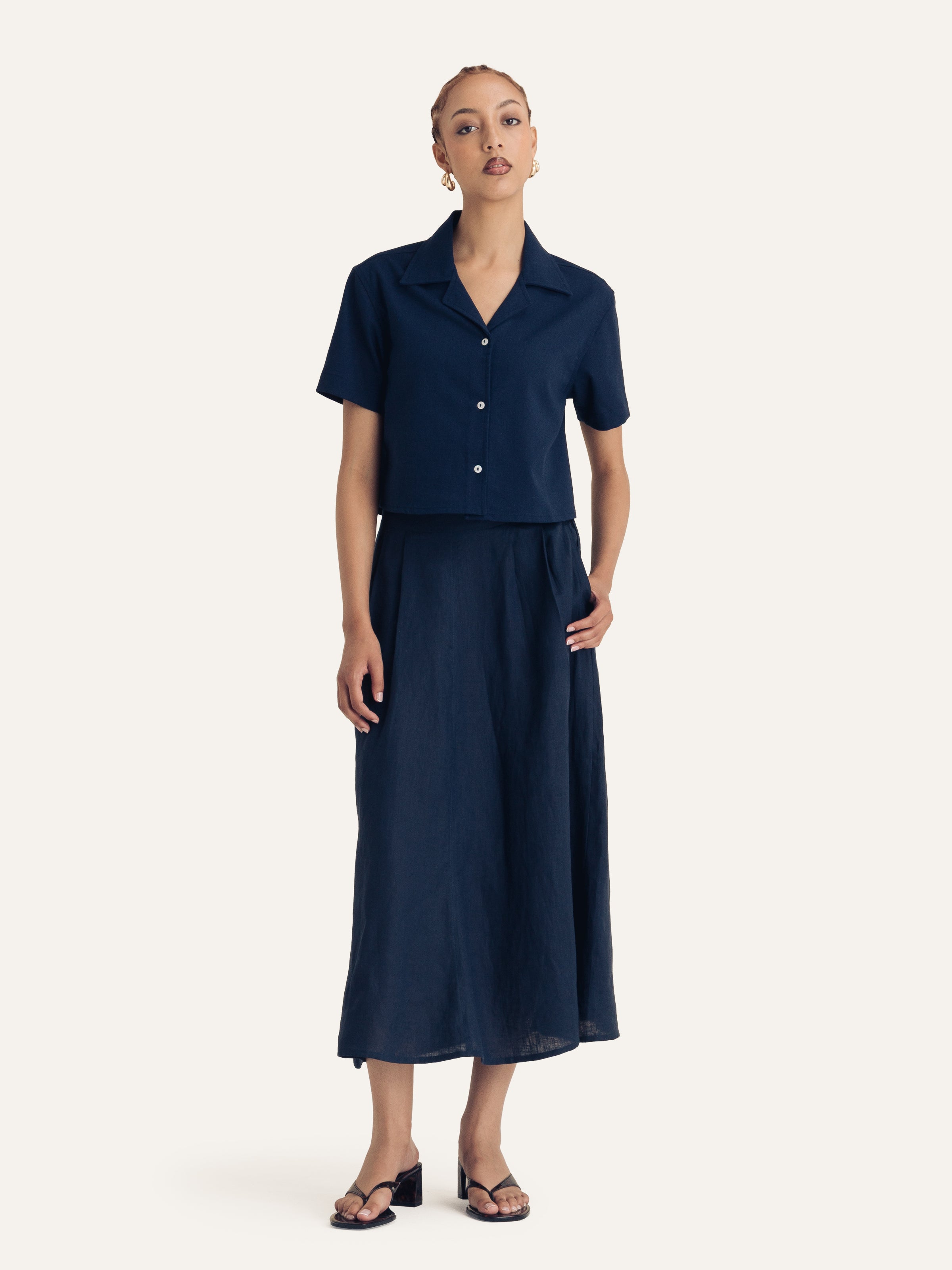 The Pleated Skirt