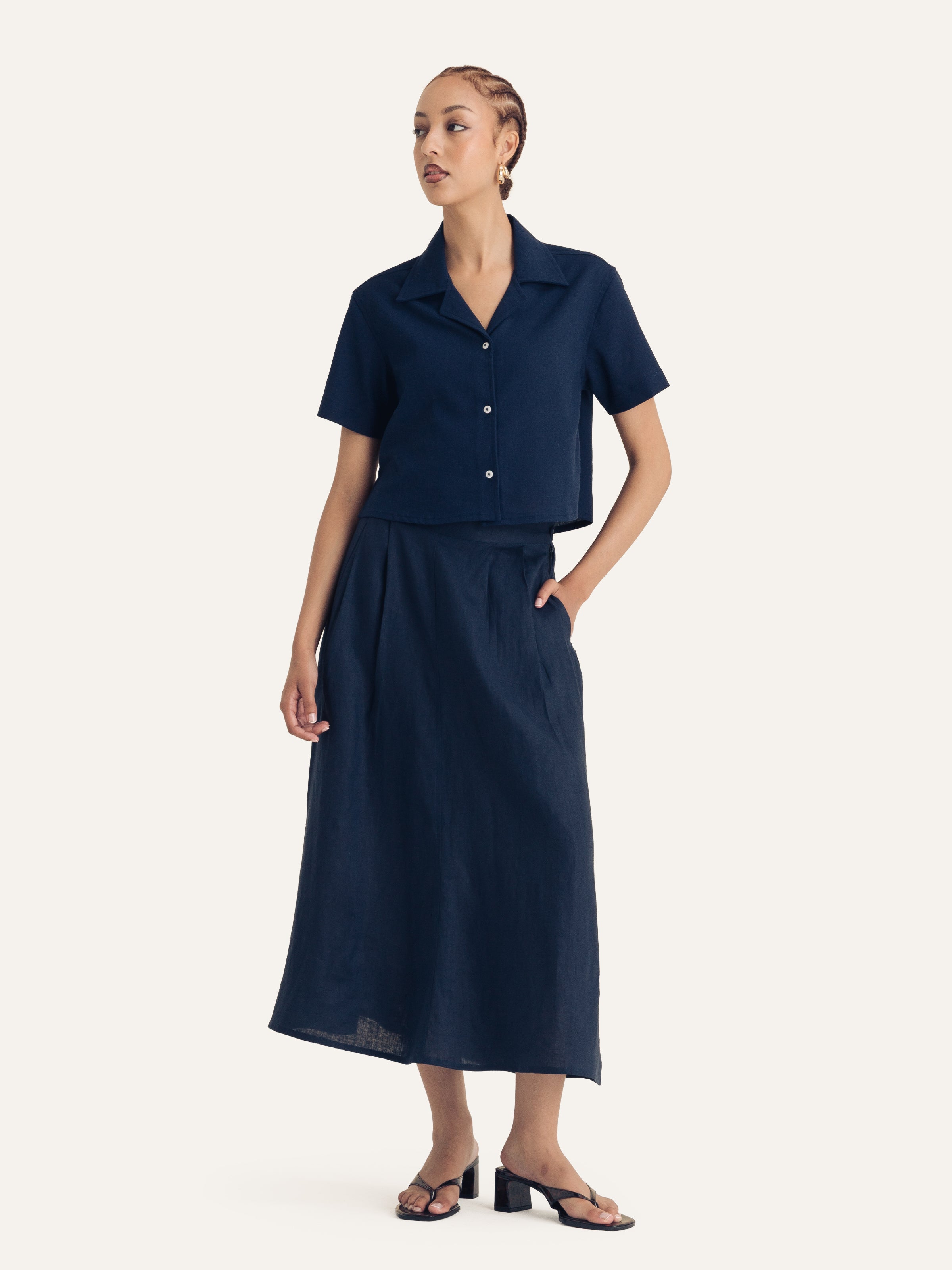The Pleated Skirt
