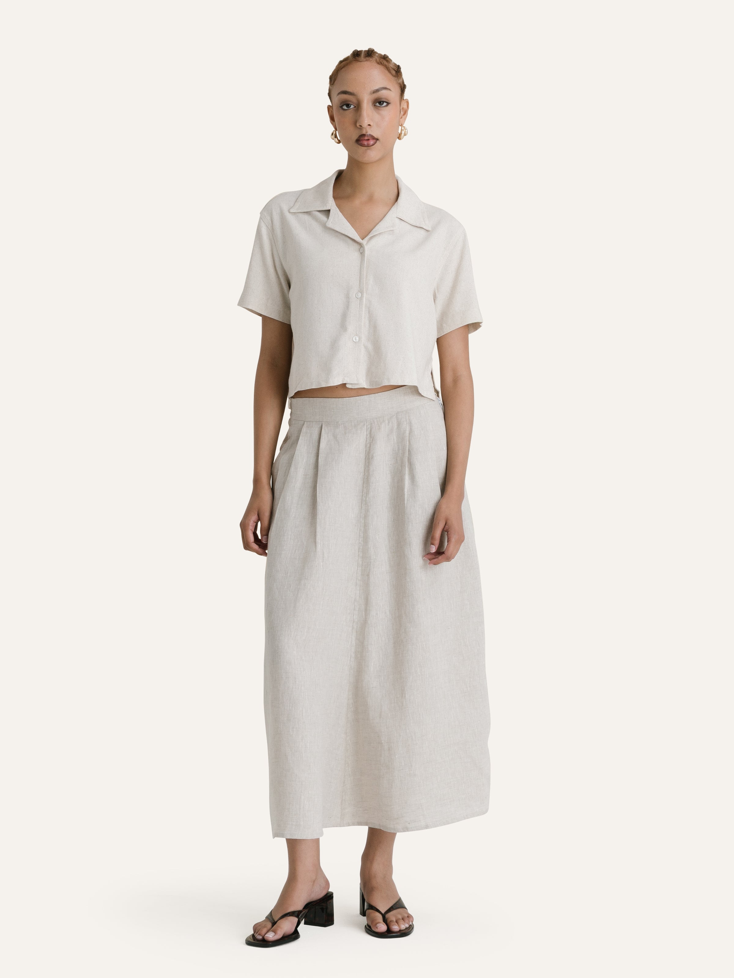 The Pleated Skirt