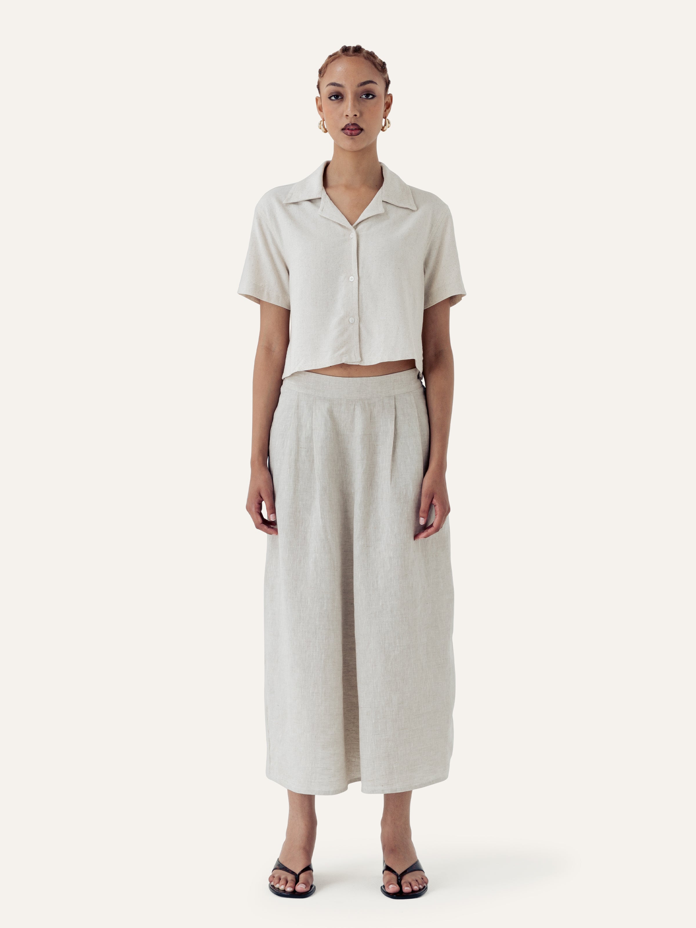 The Pleated Skirt