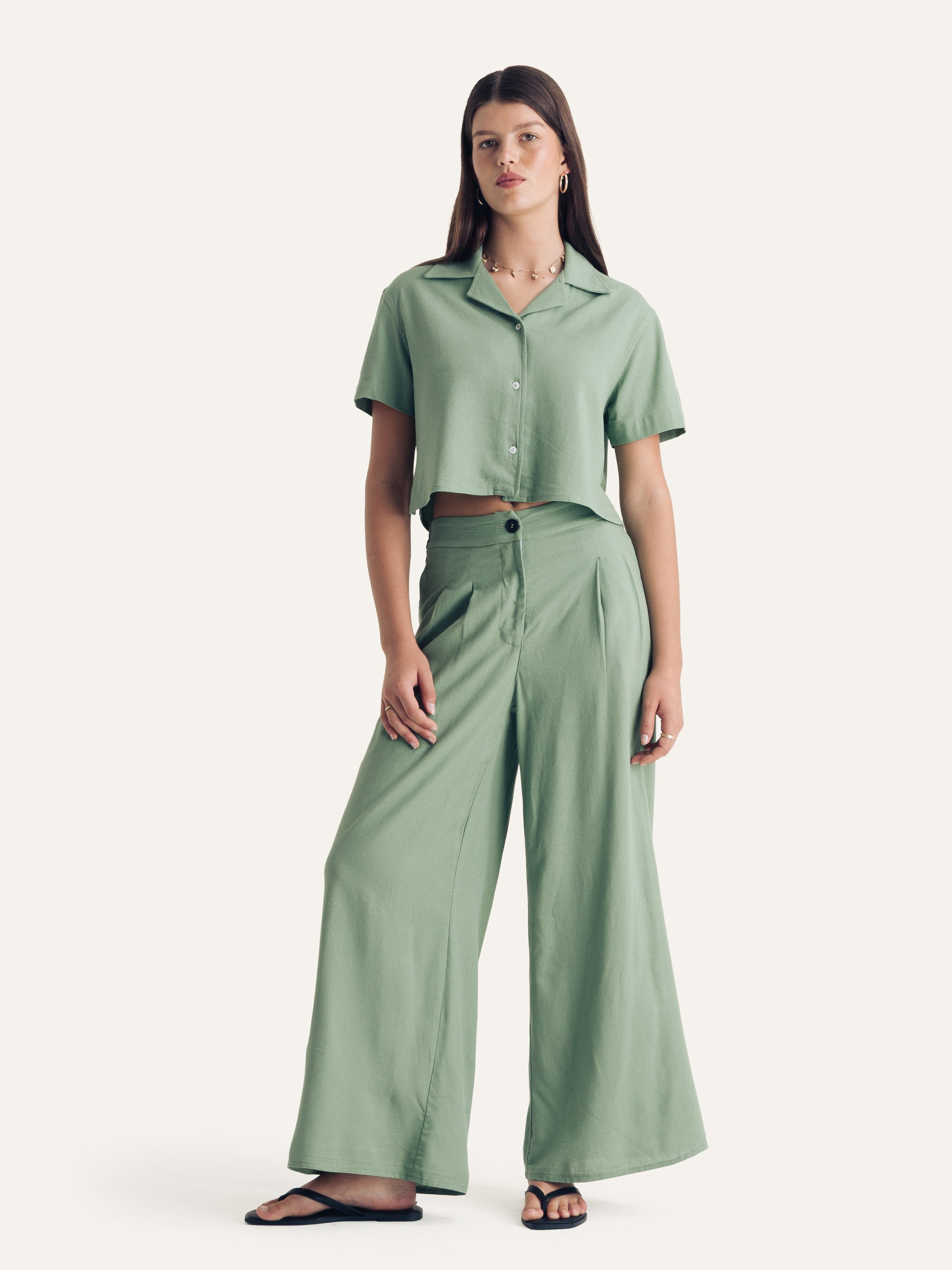 The Pleated Slacks