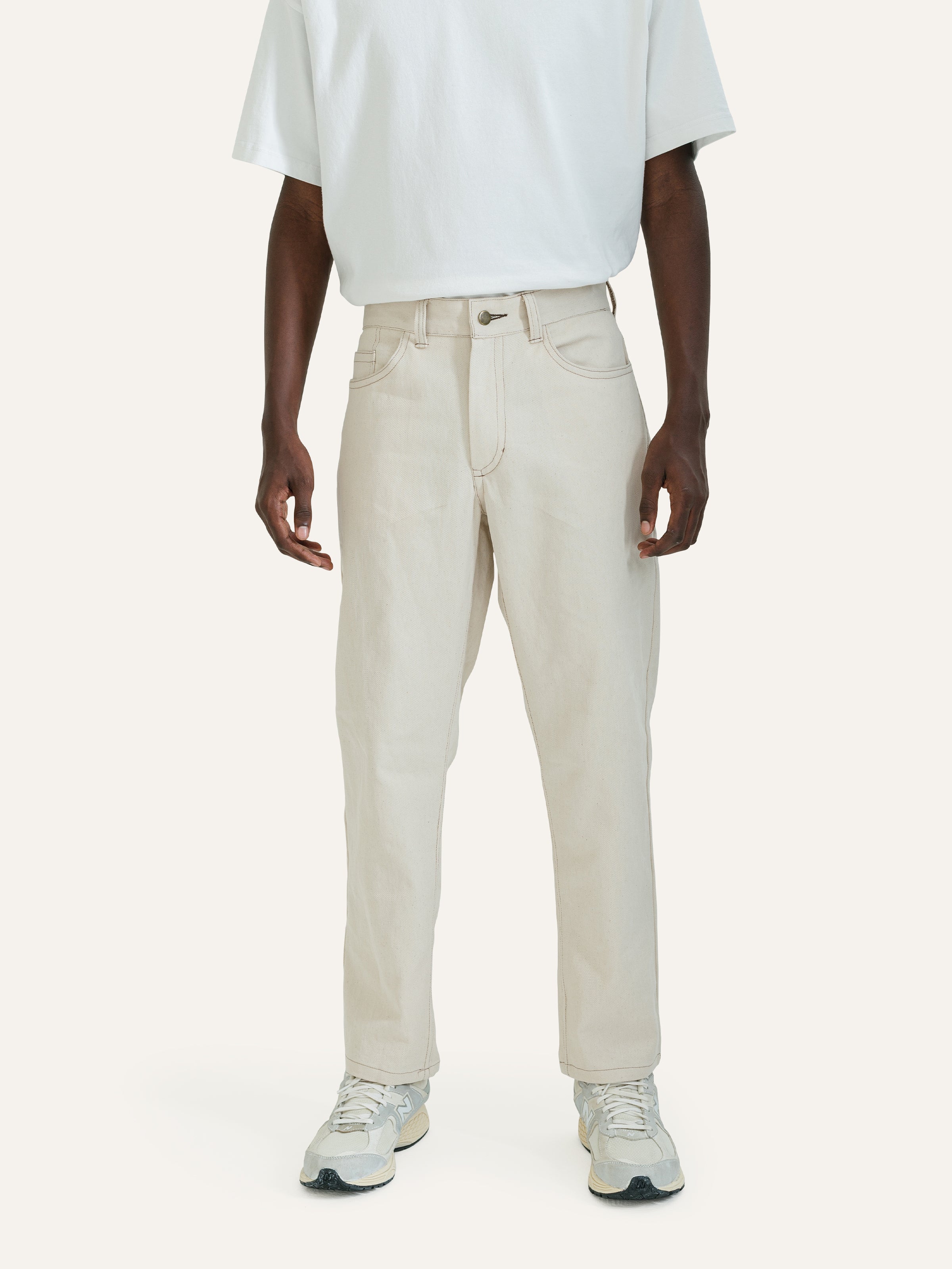 The Tapered Jeans — Off-white
