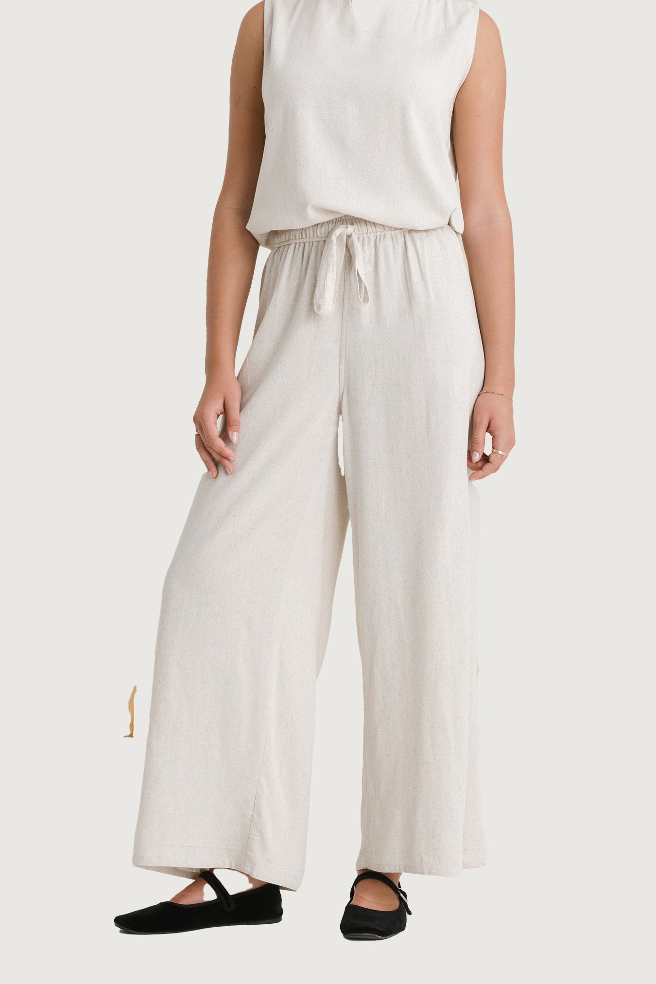 Woman’s drawcord slacks