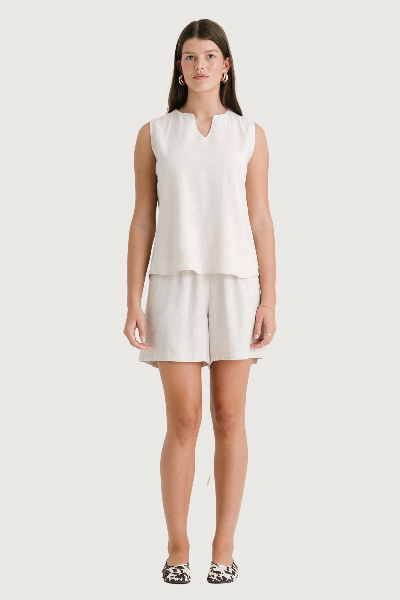Woman’s drawcord shorts