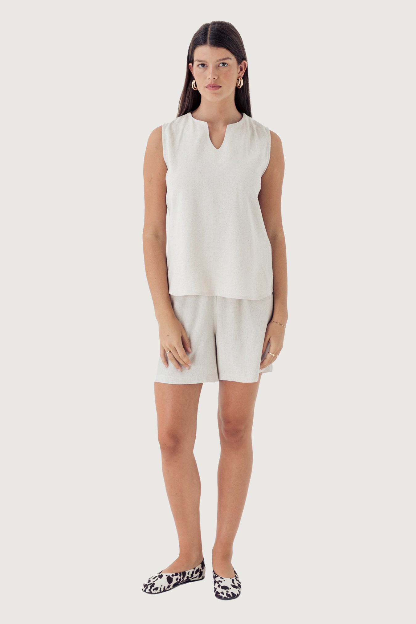 Woman’s drawcord shorts