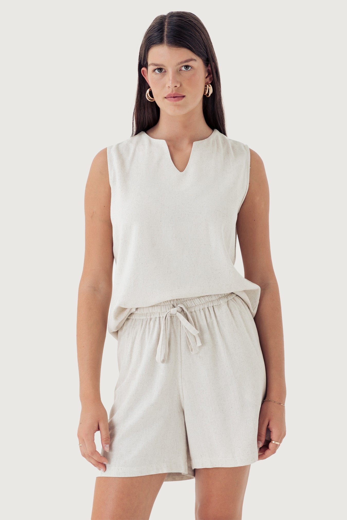 Woman’s drawcord shorts
